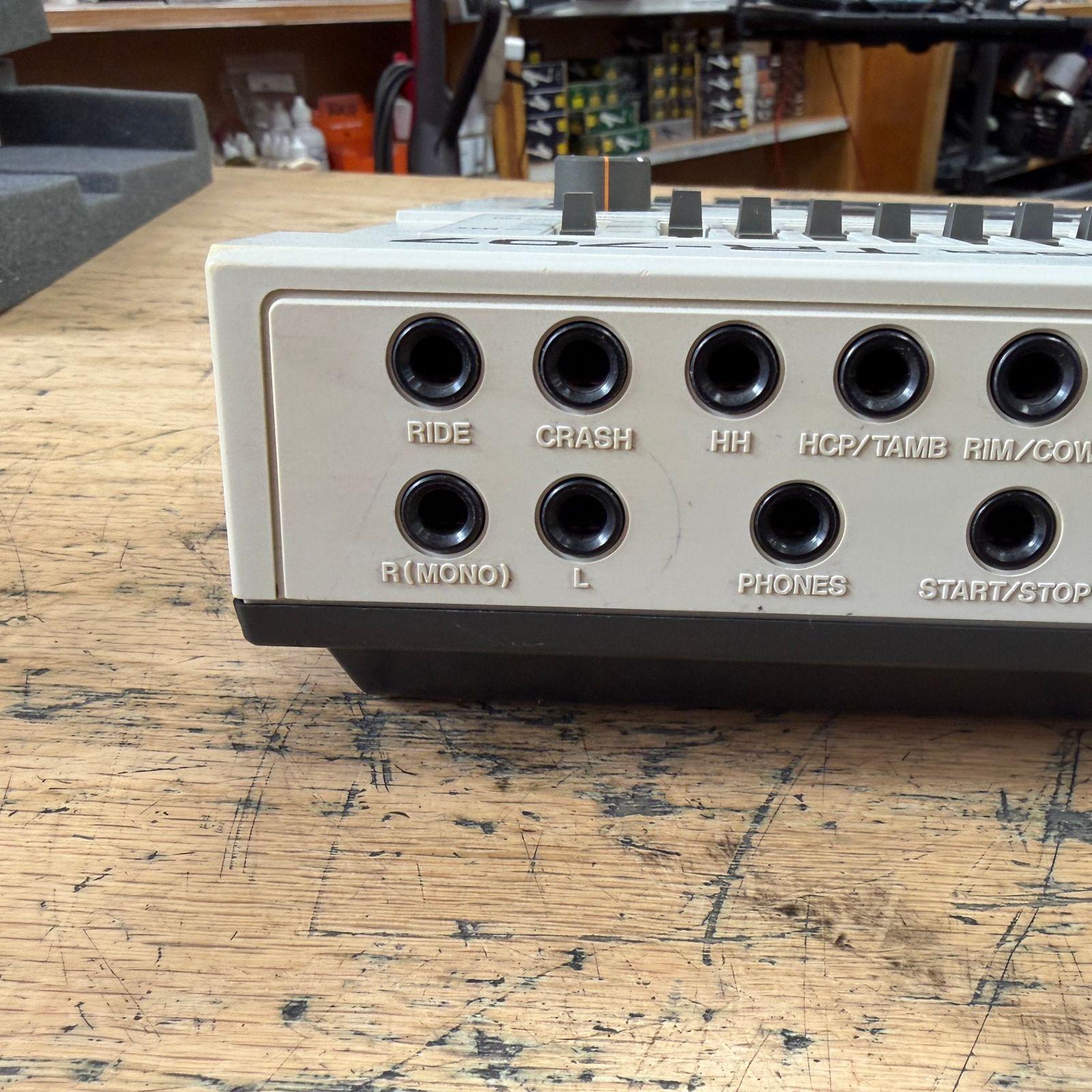 Vintage Roland TR-707 Rhythm Composer Drum Machine with AC Adapter & Original Box Just Serviced Made in Japan - Image 12