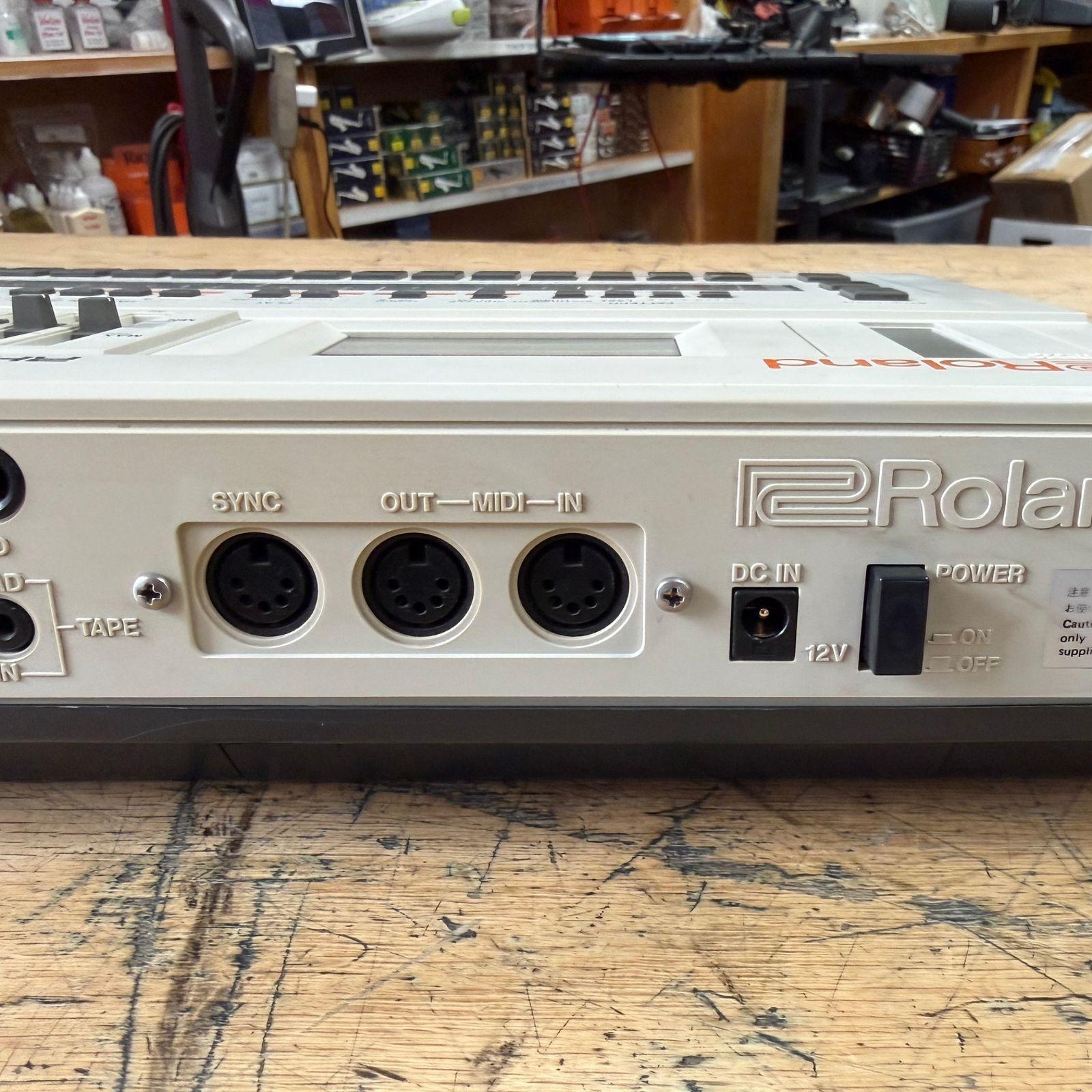 Vintage Roland TR-707 Rhythm Composer Drum Machine with AC Adapter & Original Box Just Serviced Made in Japan - Image 14