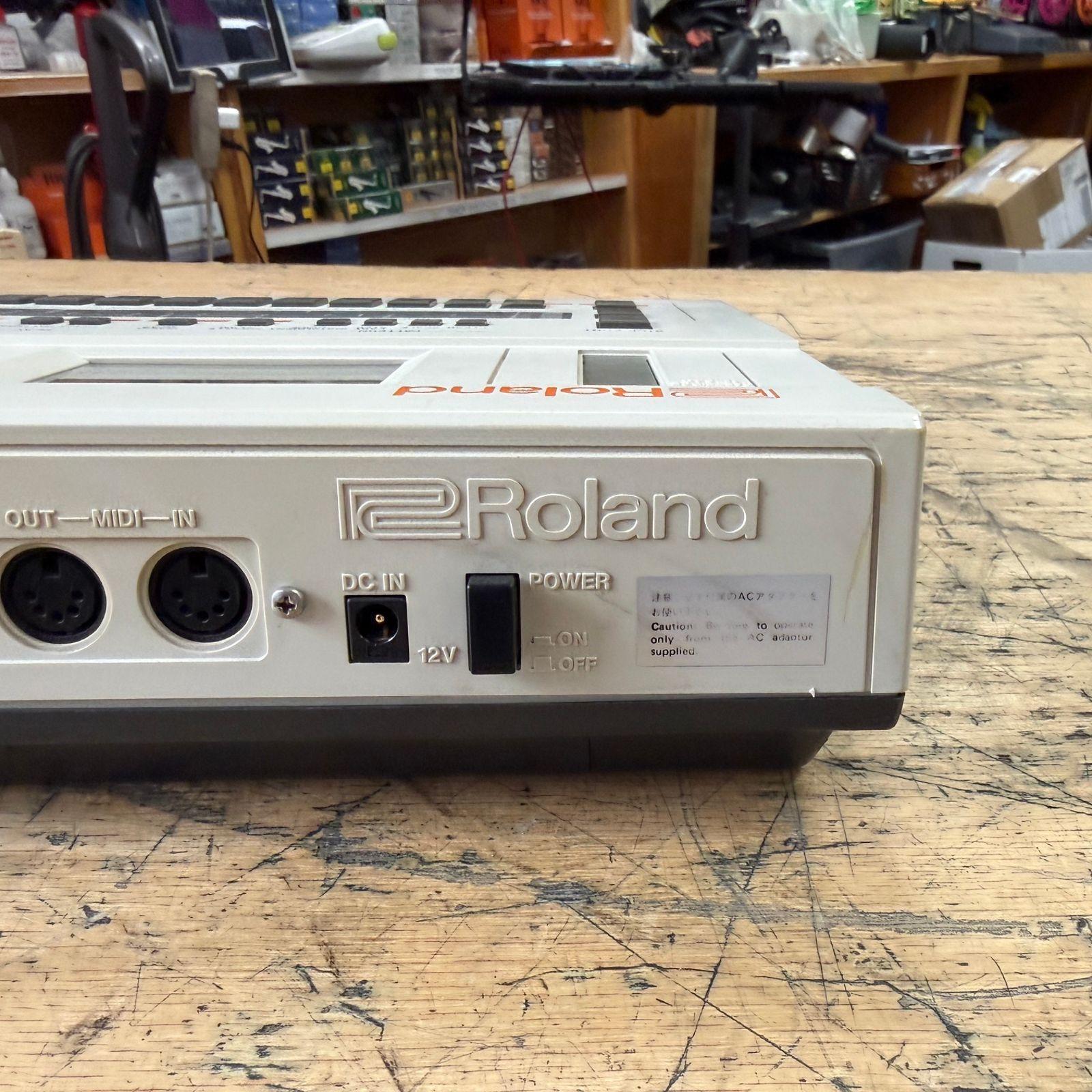 Vintage Roland TR-707 Rhythm Composer Drum Machine with AC Adapter & Original Box Just Serviced Made in Japan - Image 15