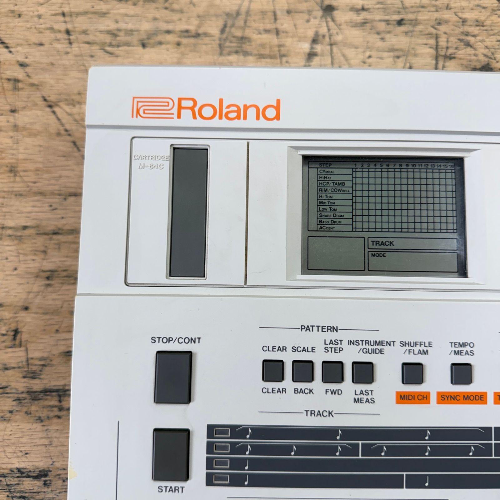 Vintage Roland TR-707 Rhythm Composer Drum Machine with AC Adapter & Original Box Just Serviced Made in Japan - Image 5