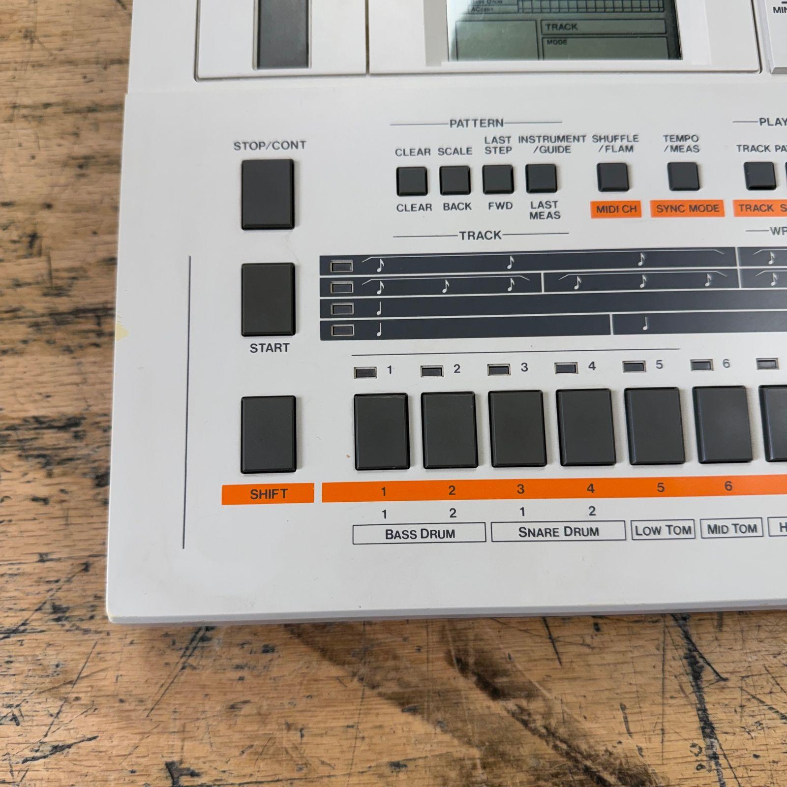 Vintage Roland TR-707 Rhythm Composer Drum Machine with AC Adapter & Original Box Just Serviced Made in Japan - Image 6