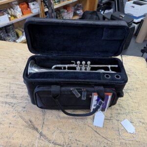 Vintage 1940 Conn Victor 80A Silver Bb Cornet with Case Just Serviced New Pro Tec Case