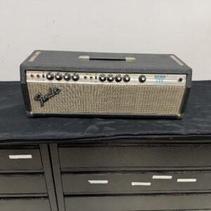 Vintage 1978 Fender Bassman 135 Tube Guitar Amp Amplifier Head Silverface