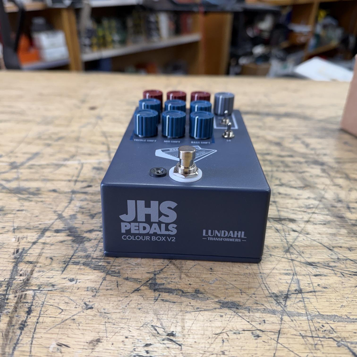 Used JHS Pedals Colour Box V2 10 Year Anniversary Preamp Guitar Pedal with Original Box - Image 3