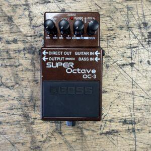 Used Boss OC-3 Super Octave Guitar Pedal