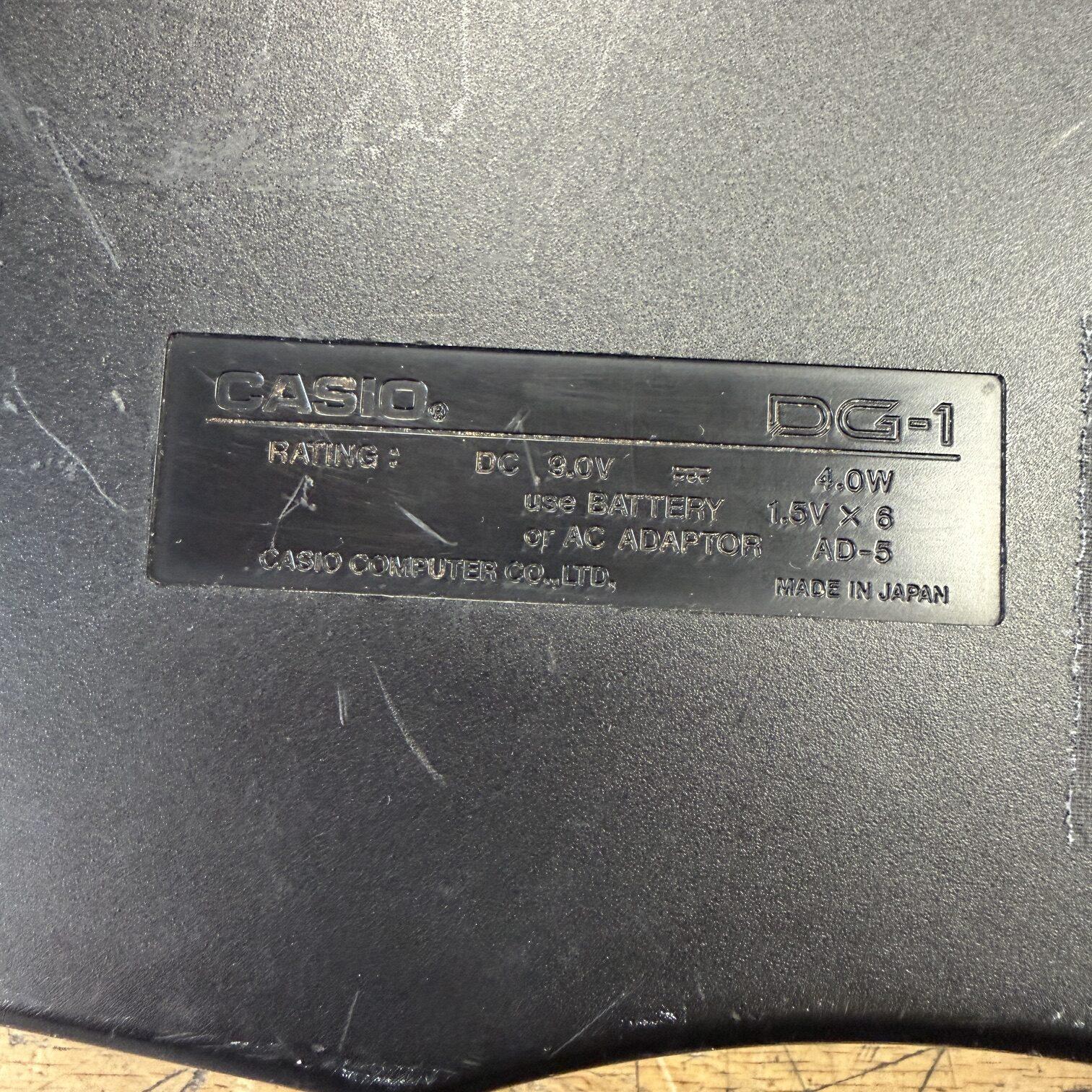 Vintage Casio DG-1 Digital Guitar Synth Synthesizer Made in Japan Just Serviced 1980's - Image 19