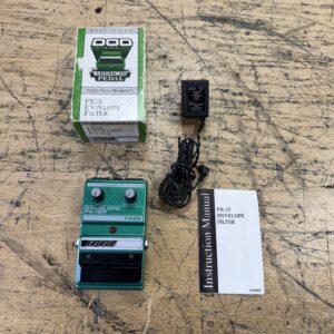 Vintage DOD FX25 Envelope Filter Guitar Pedal Made in the USA with Original Box Manual AC Adapter