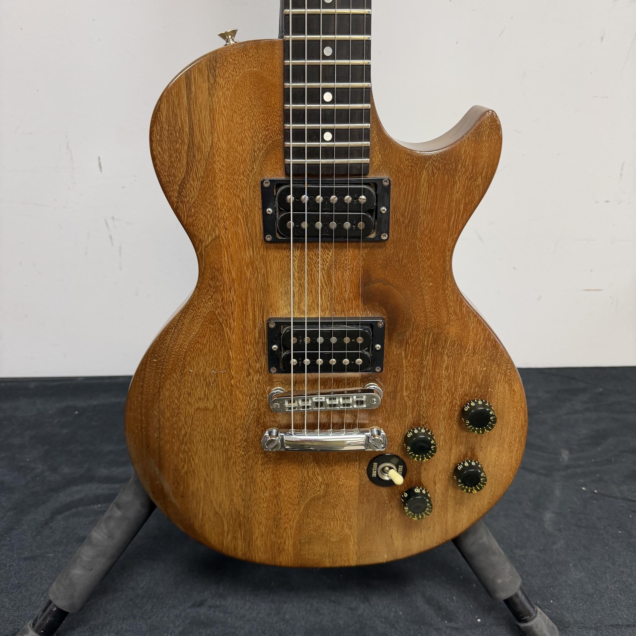 Vintage Gibson Les Paul "The Paul" Electric Guitar Walnut Stain with Case 1980 - Image 8