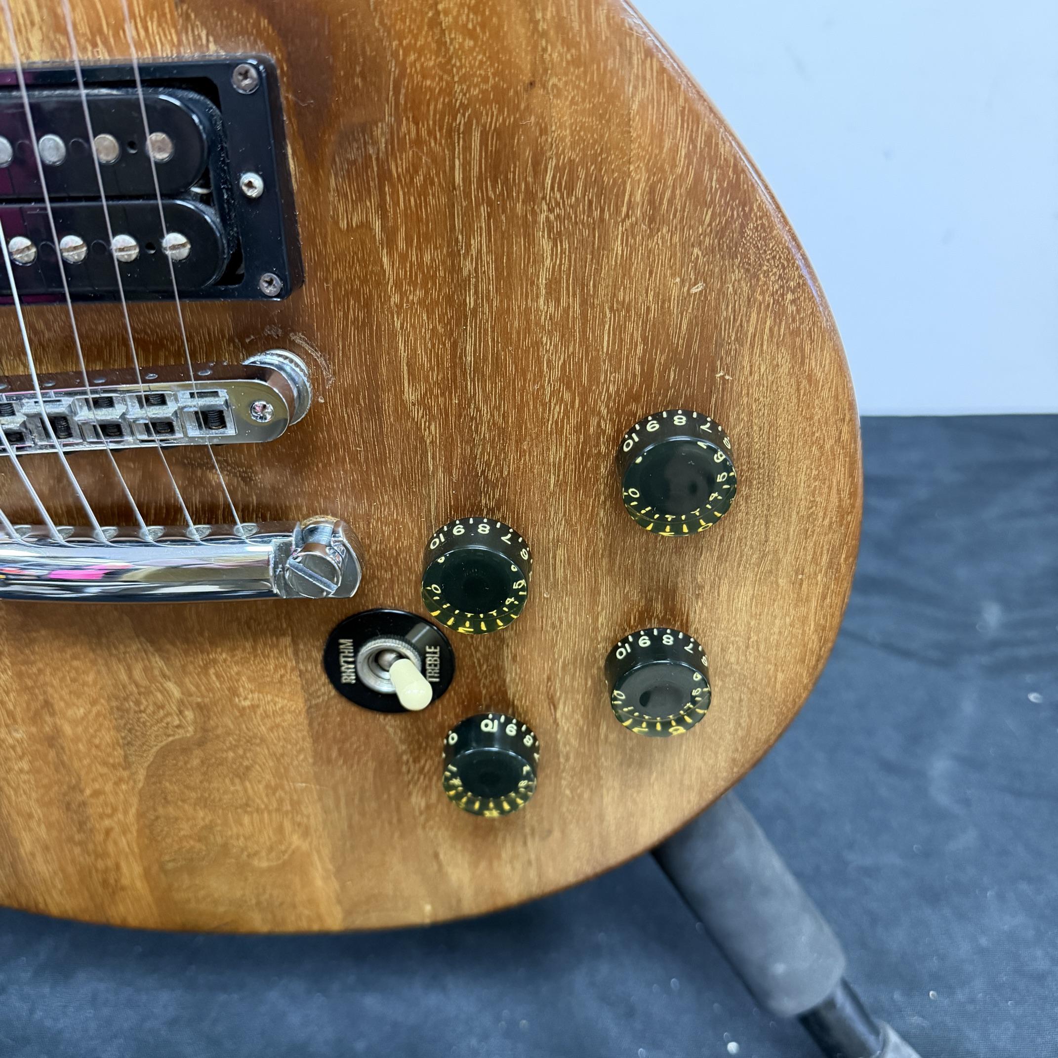 Vintage Gibson Les Paul "The Paul" Electric Guitar Walnut Stain with Case 1980 - Image 11