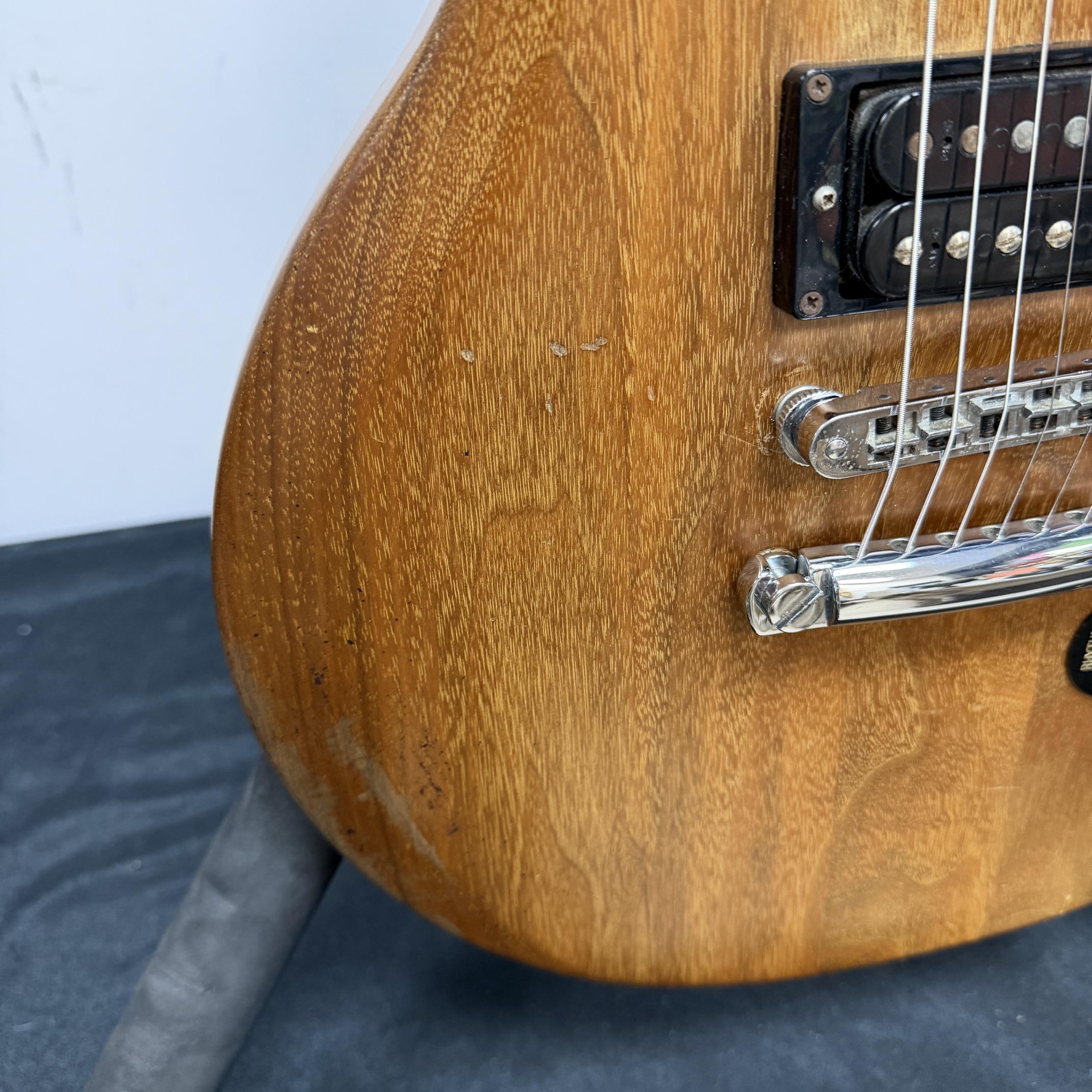 Vintage Gibson Les Paul "The Paul" Electric Guitar Walnut Stain with Case 1980 - Image 12