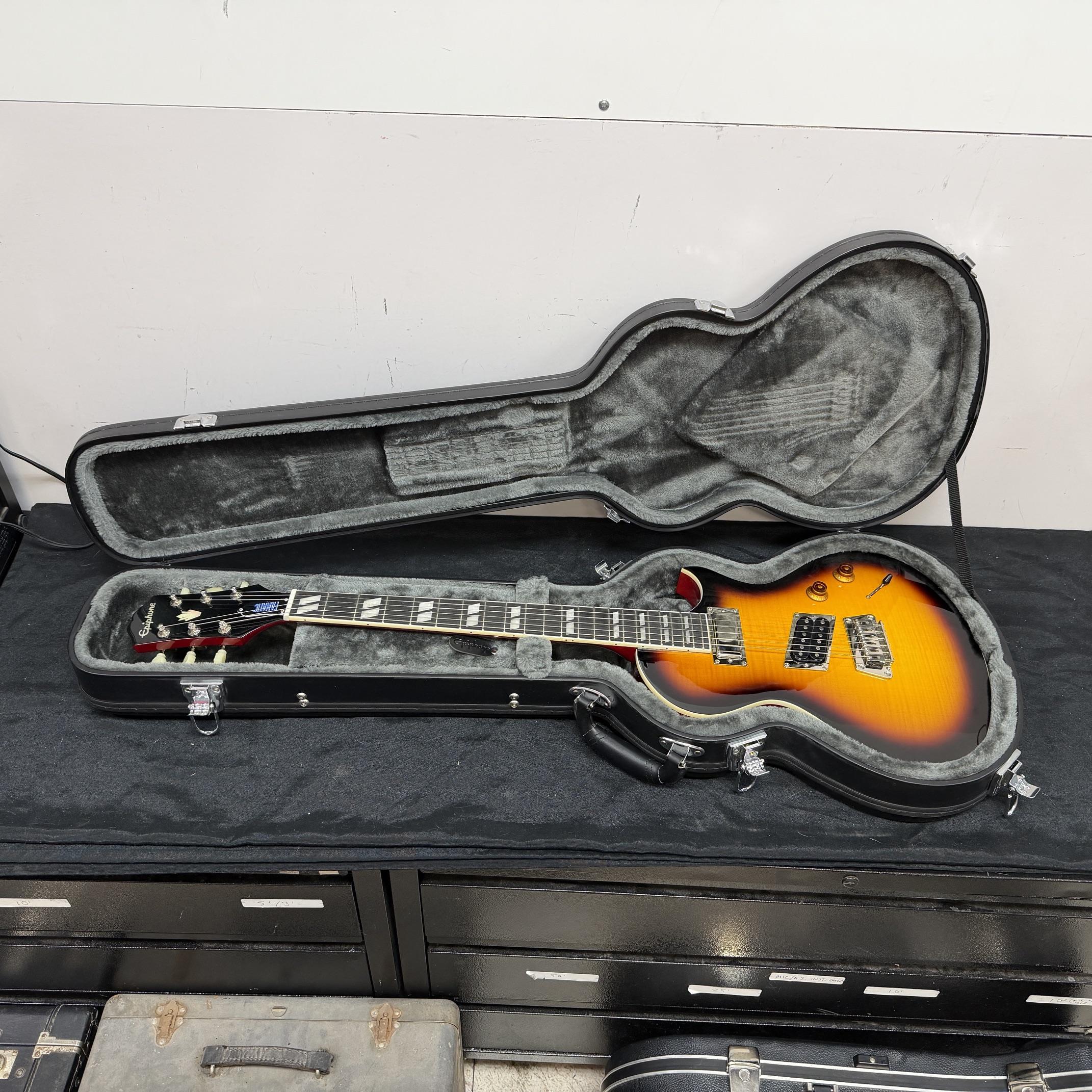 Used Epiphone Nancy Wilson Fanatic Nighthawk Electric Guitar with Original Case