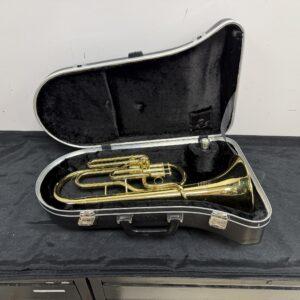 Used Amati Kraslice AAH 211 Eb Alto Horn with Case and Mouthpiece Just Serviced Czech Republic