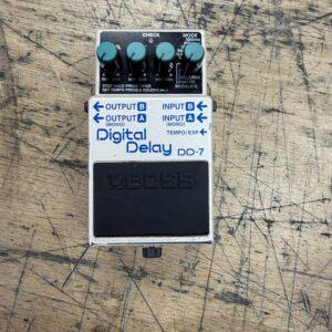 Used Boss DD-7 Digital Delay Guitar Pedal