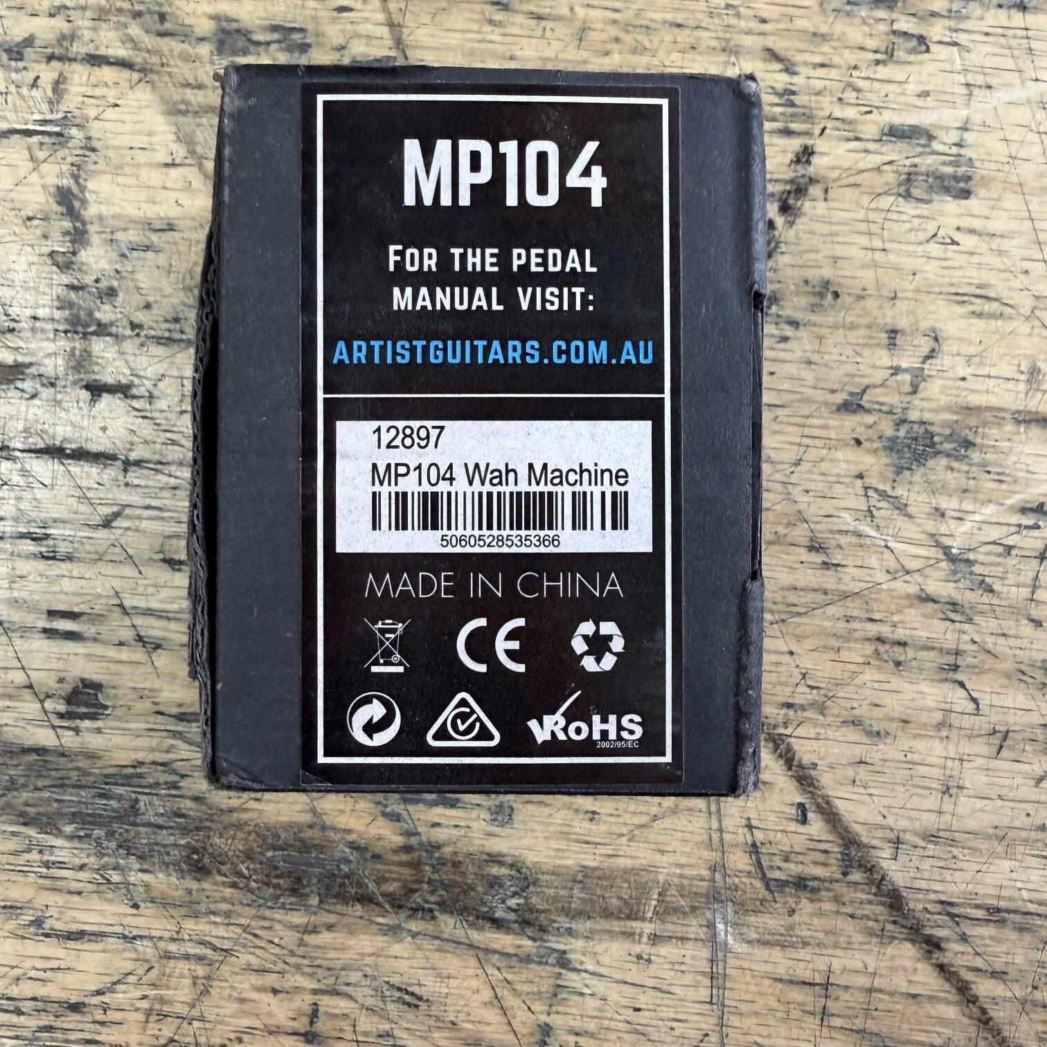 Used Artist Micro Series MP104 Auto Wah Machine Guitar Pedal with Original Box - Image 10