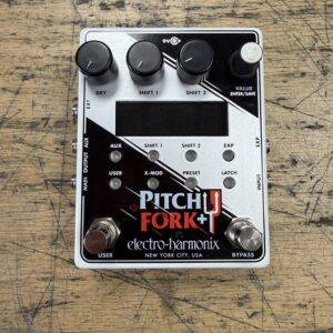 Used Electro Harmonix Pitch Fork + Plus Polyphonic Pitch Shift Guitar Pedal