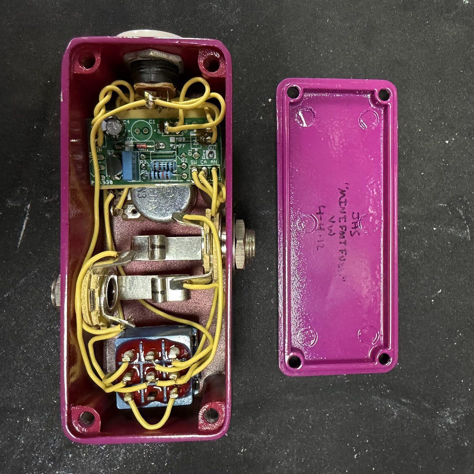 Used JHS Mini Foot Fuzz V1 Guitar Pedal - Image 7