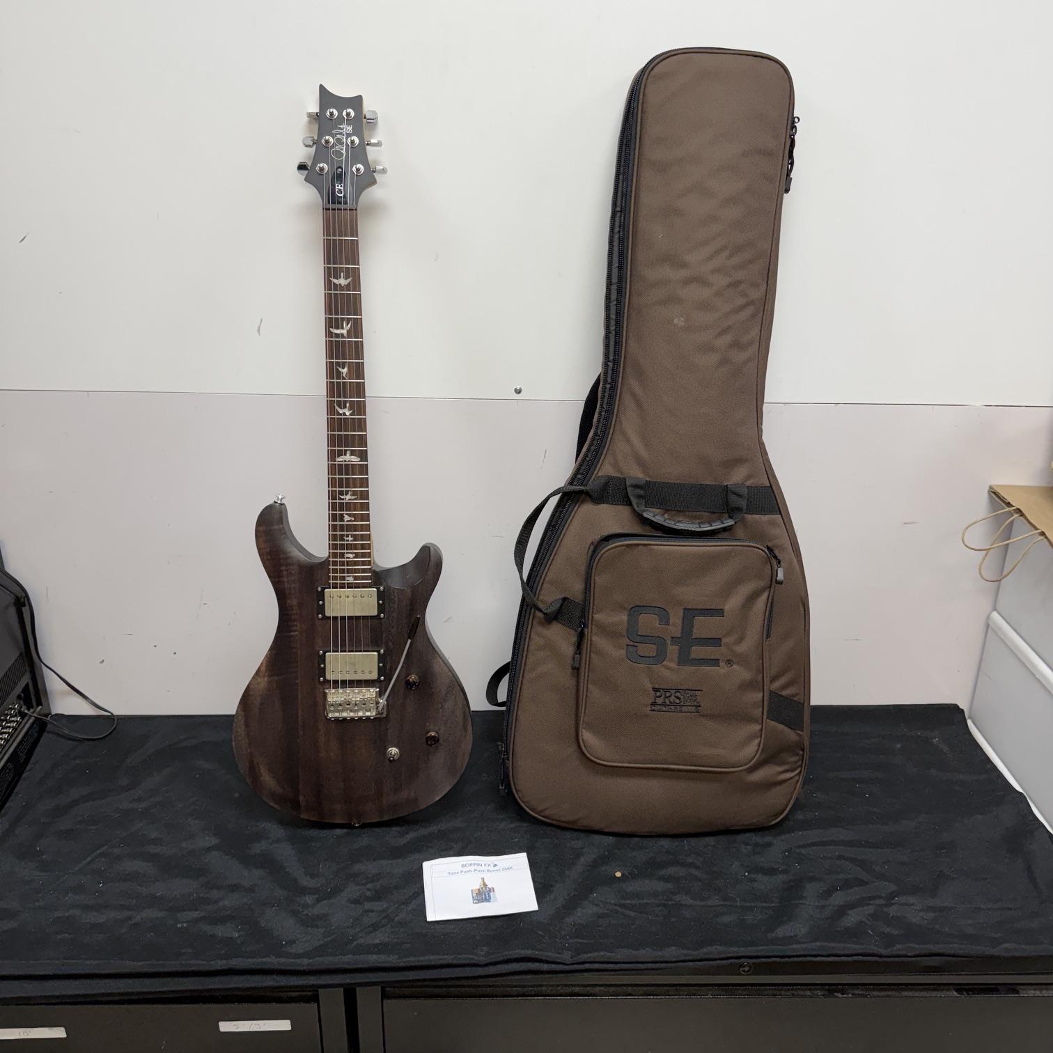 Used Paul Reed Smith PRS SE CE 24 Standard Satin Electric Guitar with Manley PAF Pickups Original Gig Bag