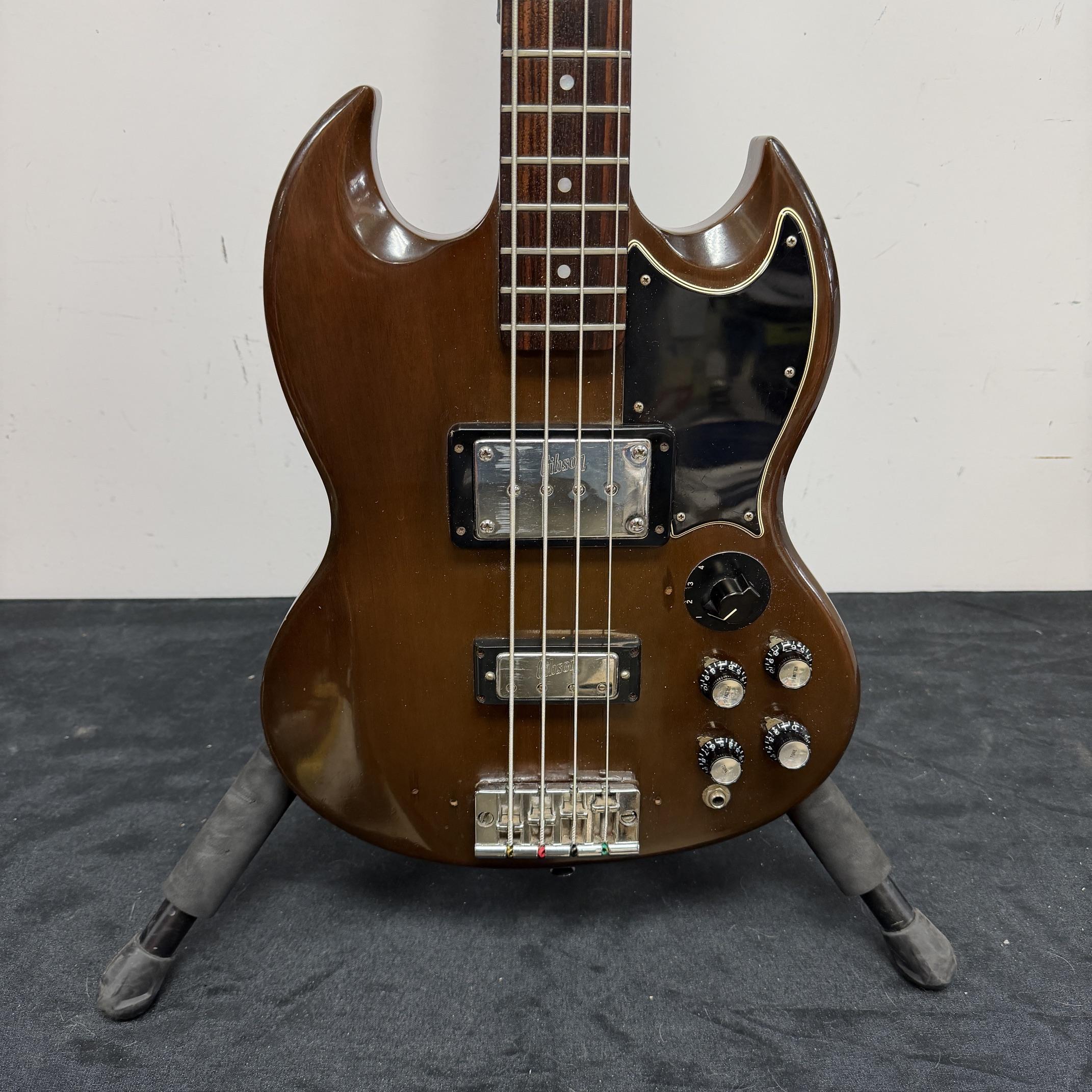 Vintage Gibson EB-3 Walnut Electric Bass Guitar Made in the USA 34" Scale - Image 7