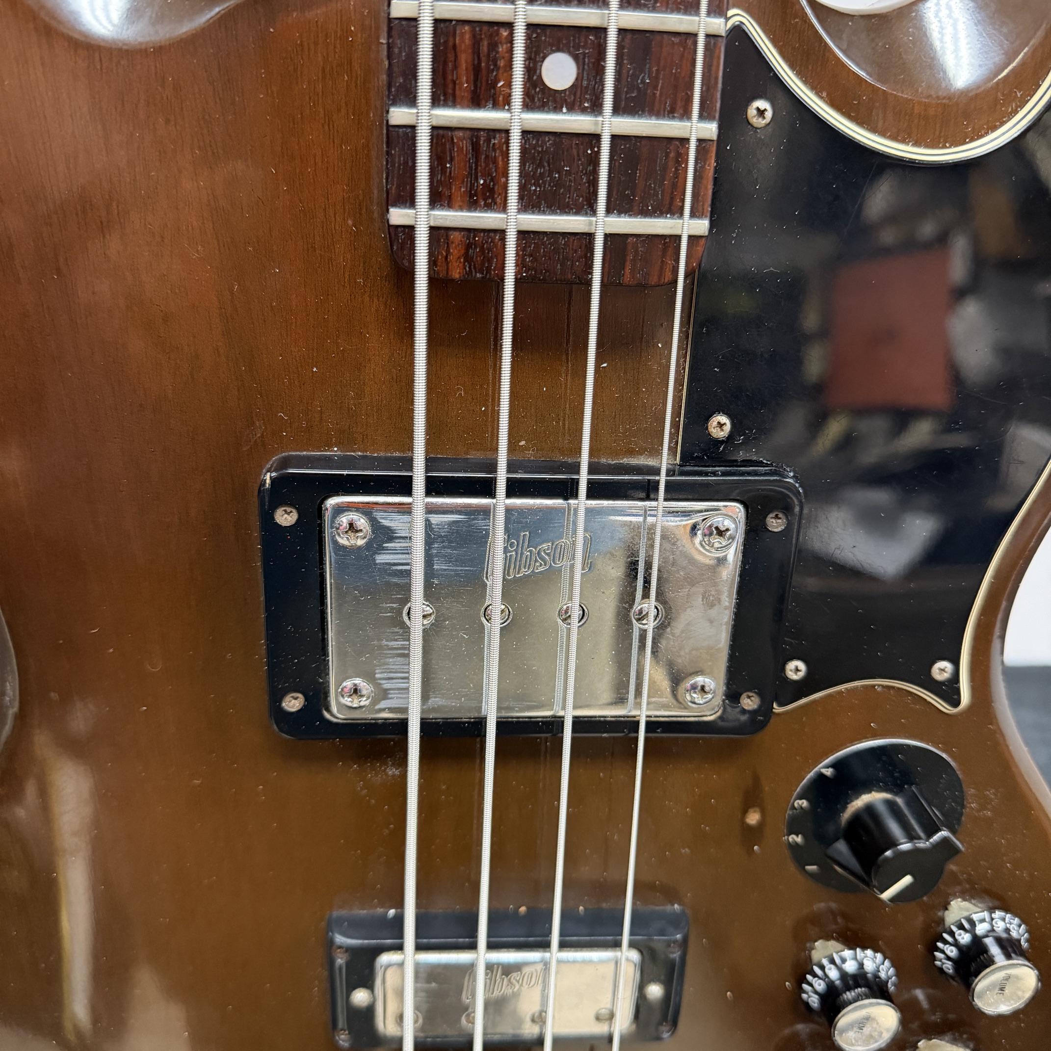 Vintage Gibson EB-3 Walnut Electric Bass Guitar Made in the USA 34" Scale - Image 8