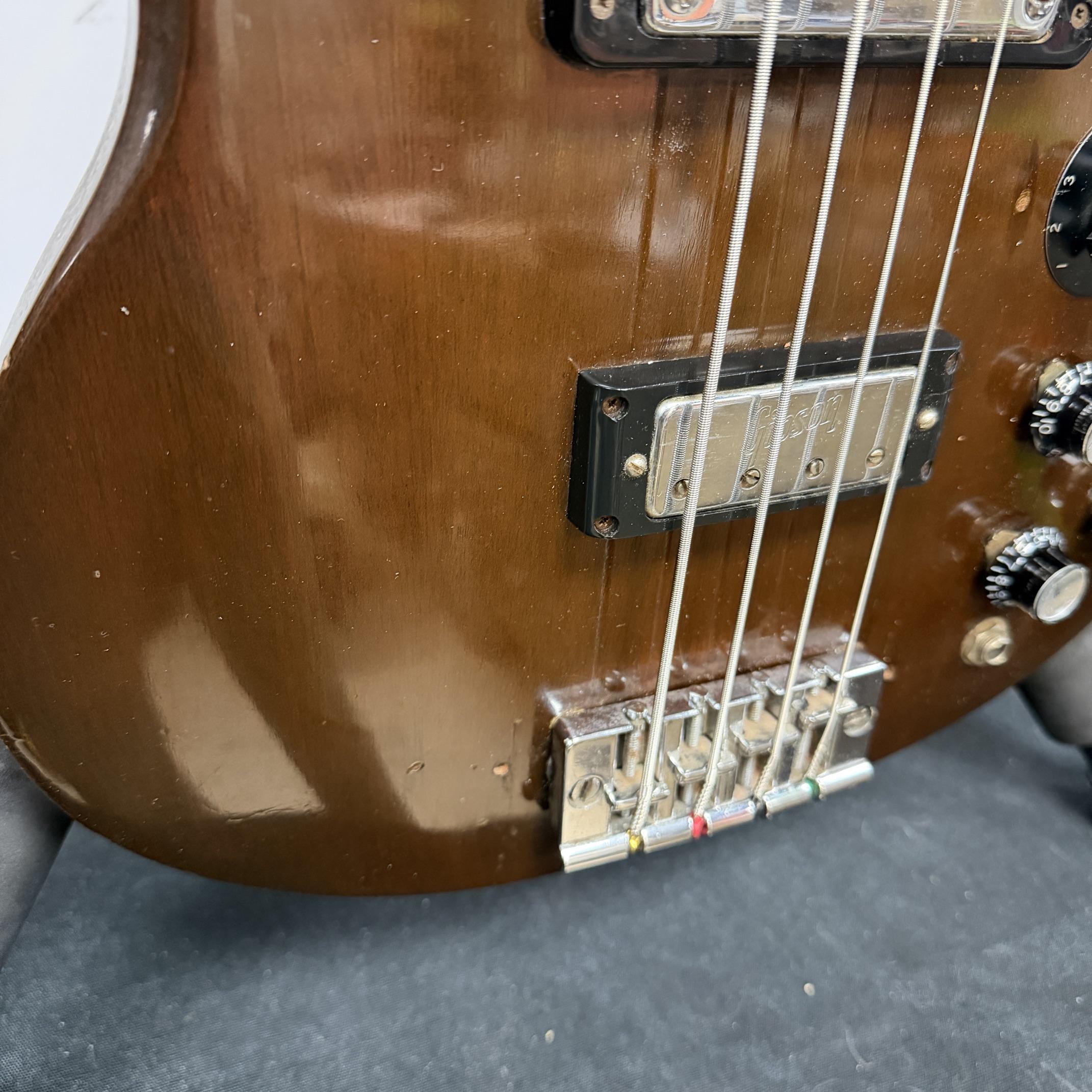 Vintage Gibson EB-3 Walnut Electric Bass Guitar Made in the USA 34" Scale - Image 13
