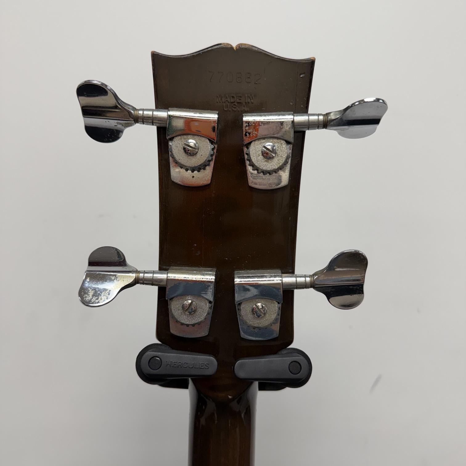 Vintage Gibson EB-3 Walnut Electric Bass Guitar Made in the USA 34" Scale - Image 16