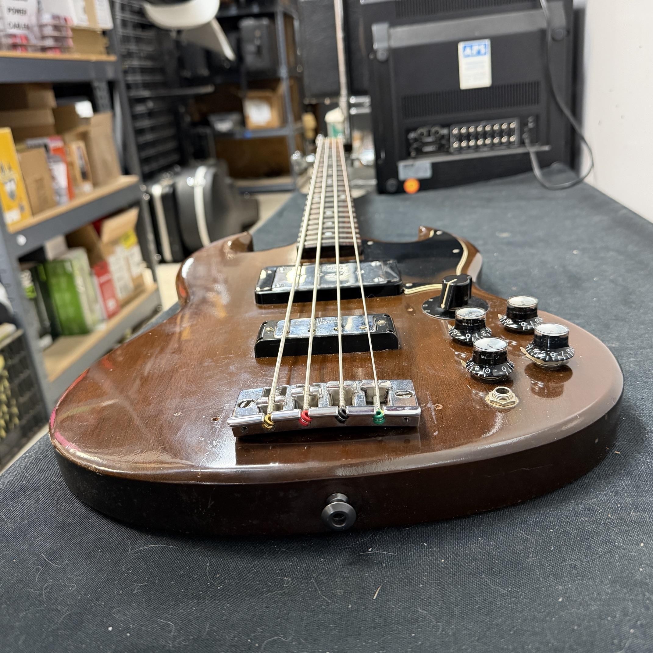 Vintage Gibson EB-3 Walnut Electric Bass Guitar Made in the USA 34" Scale - Image 26