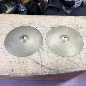 Vintage Zildjian Avedis A 15" Hi Hat Cymbals