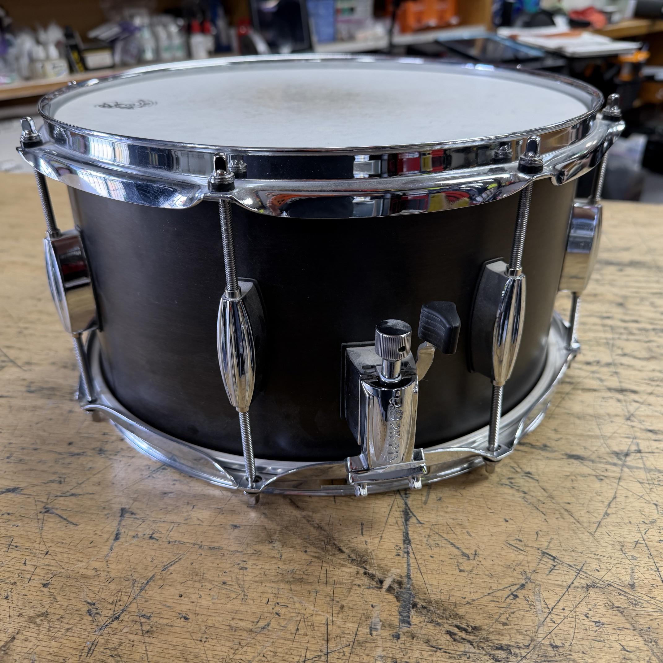 Used Pork Pie The Hip Pig 13"x7" Wood Snare Drum with Protection Racket Gig Bag Case - Image 4