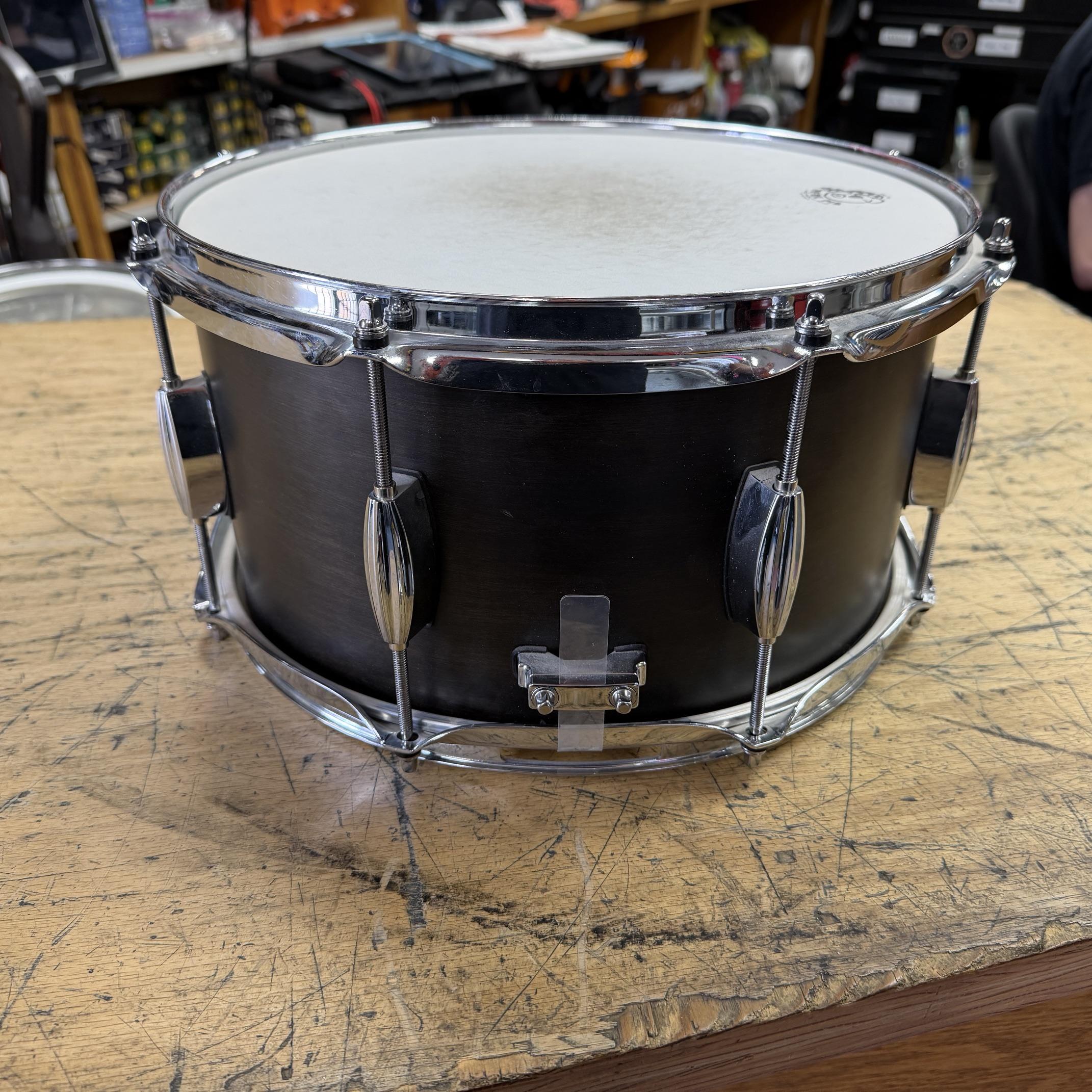 Used Pork Pie The Hip Pig 13"x7" Wood Snare Drum with Protection Racket Gig Bag Case - Image 5