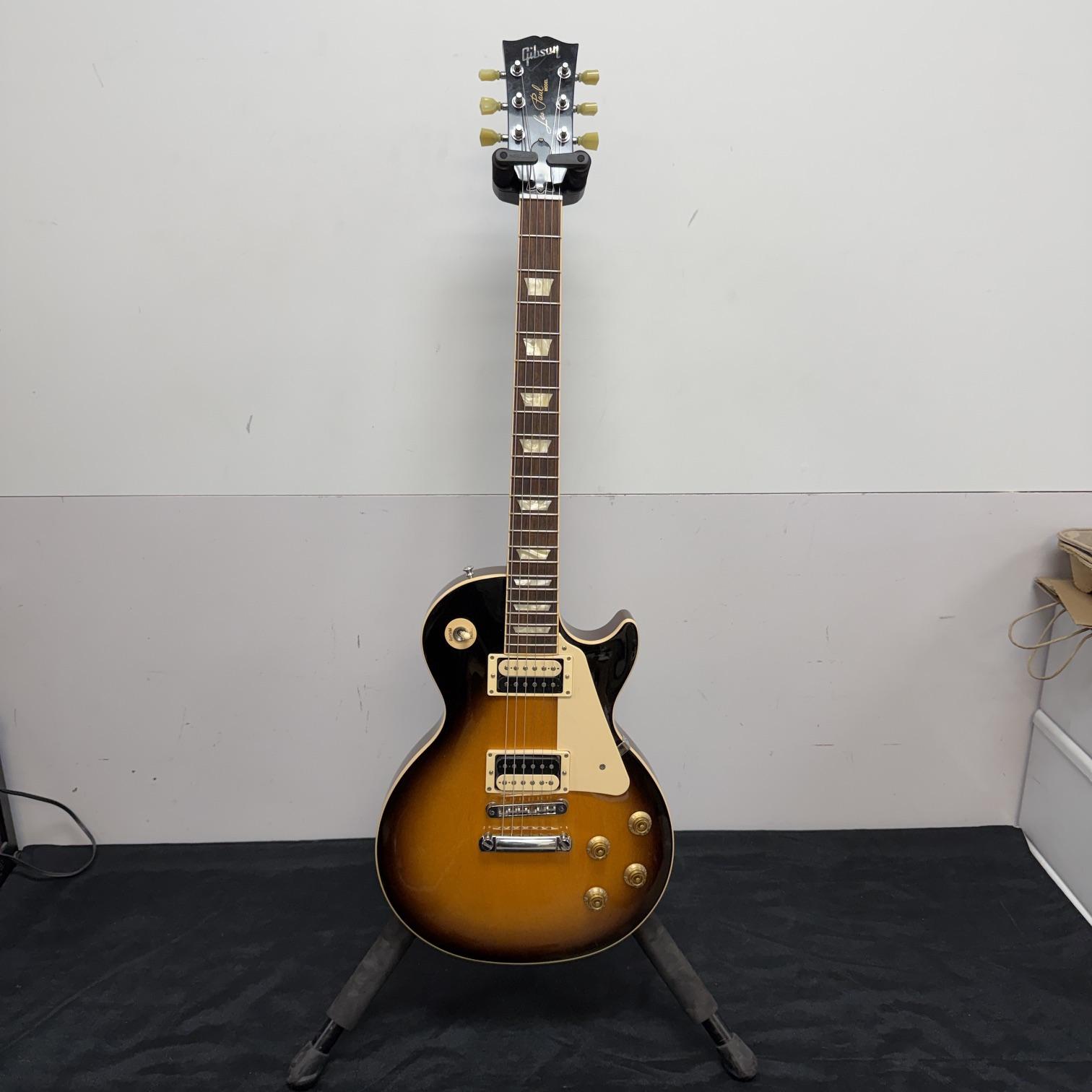 Used Gibson Les Paul Standard Traditional Pro Electric Guitar with Gibson Case Model LPCGVSCH1 Vintage Sunburst 2011 - Image 2