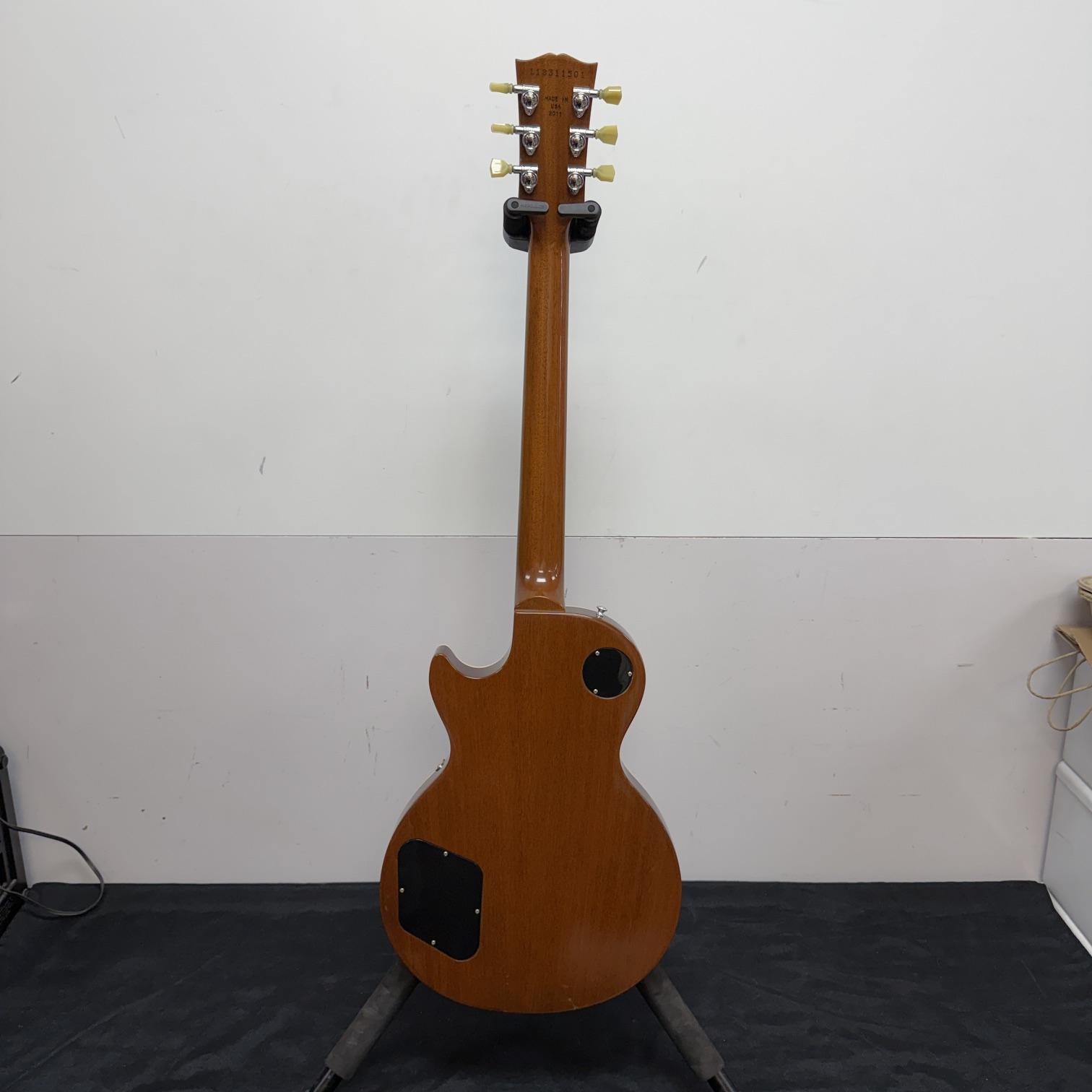 Used Gibson Les Paul Standard Traditional Pro Electric Guitar with Gibson Case Model LPCGVSCH1 Vintage Sunburst 2011 - Image 13
