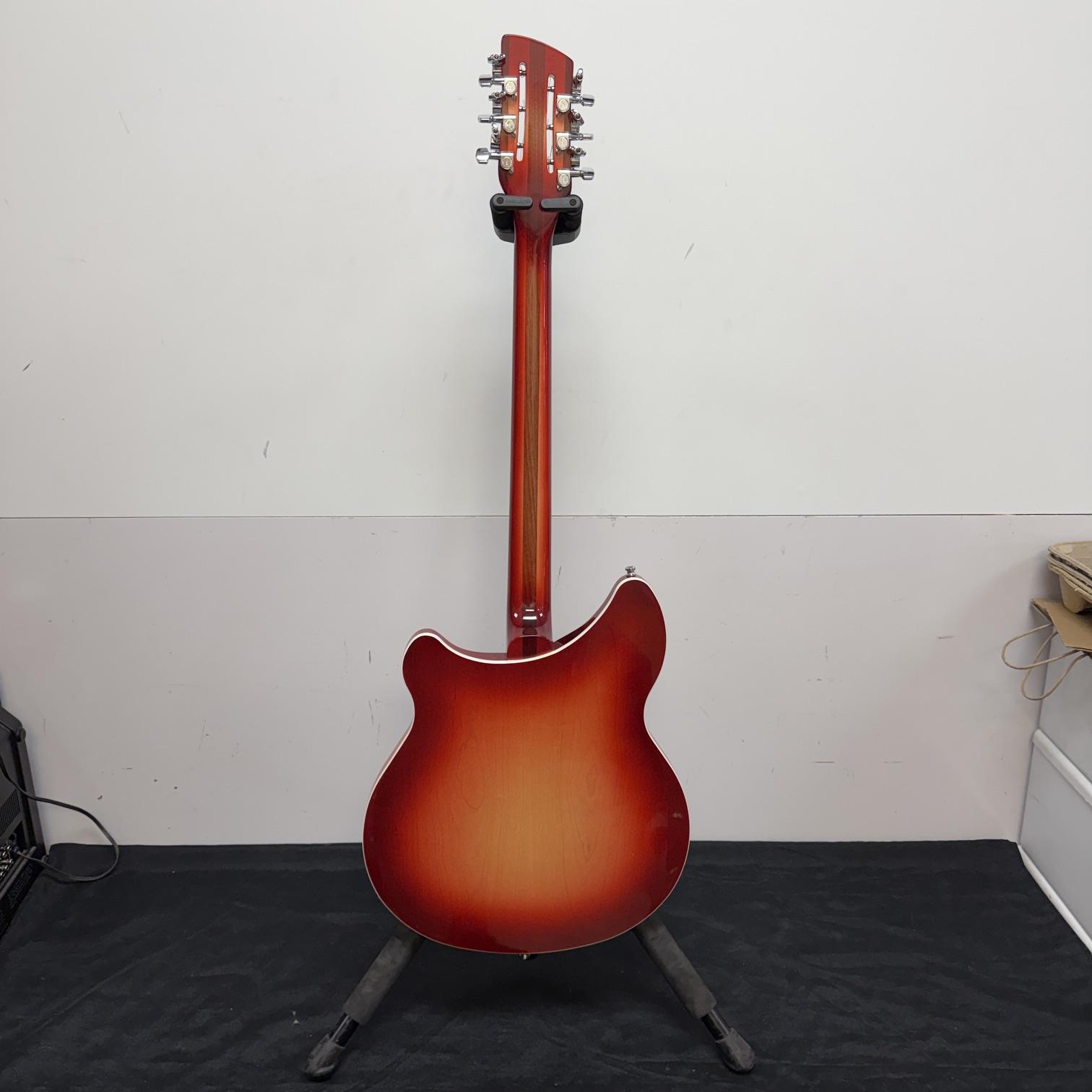 Used Rickenbacker 330/12 12-String Electric Semi-Hollow Body Electric Guitar Fireglo with Original Case 2007 USA - Image 16