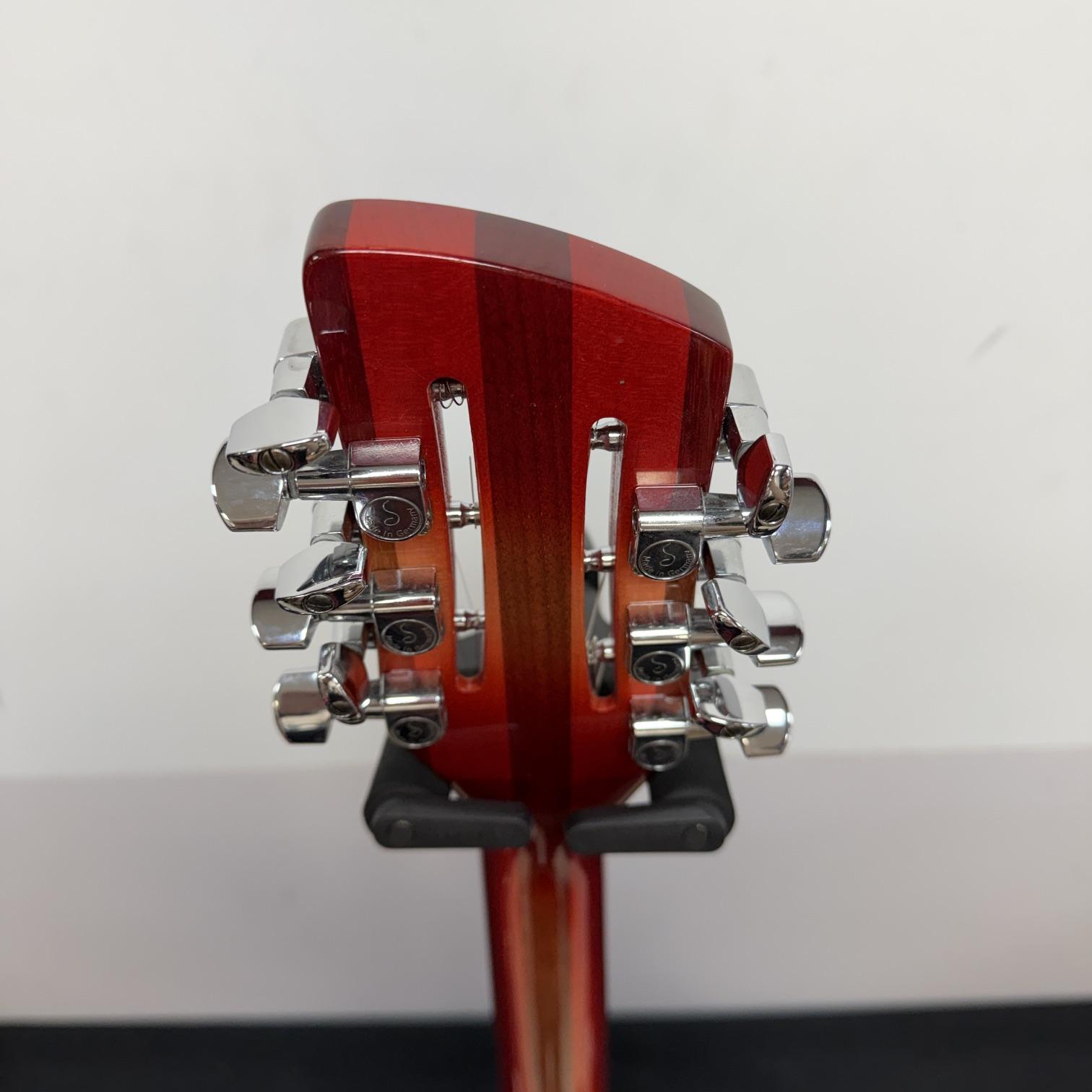 Used Rickenbacker 330/12 12-String Electric Semi-Hollow Body Electric Guitar Fireglo with Original Case 2007 USA - Image 17