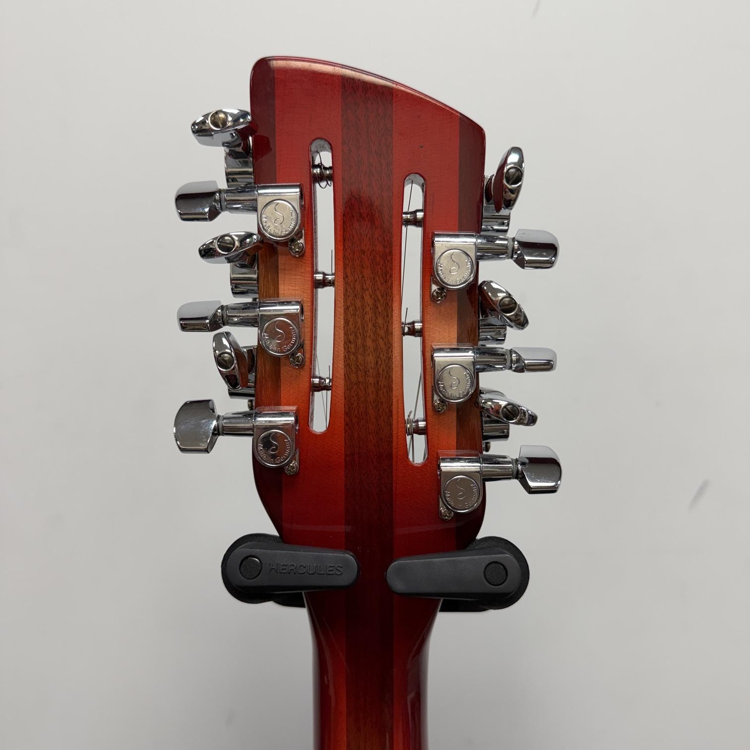 Used Rickenbacker 330/12 12-String Electric Semi-Hollow Body Electric Guitar Fireglo with Original Case 2007 USA - Image 18