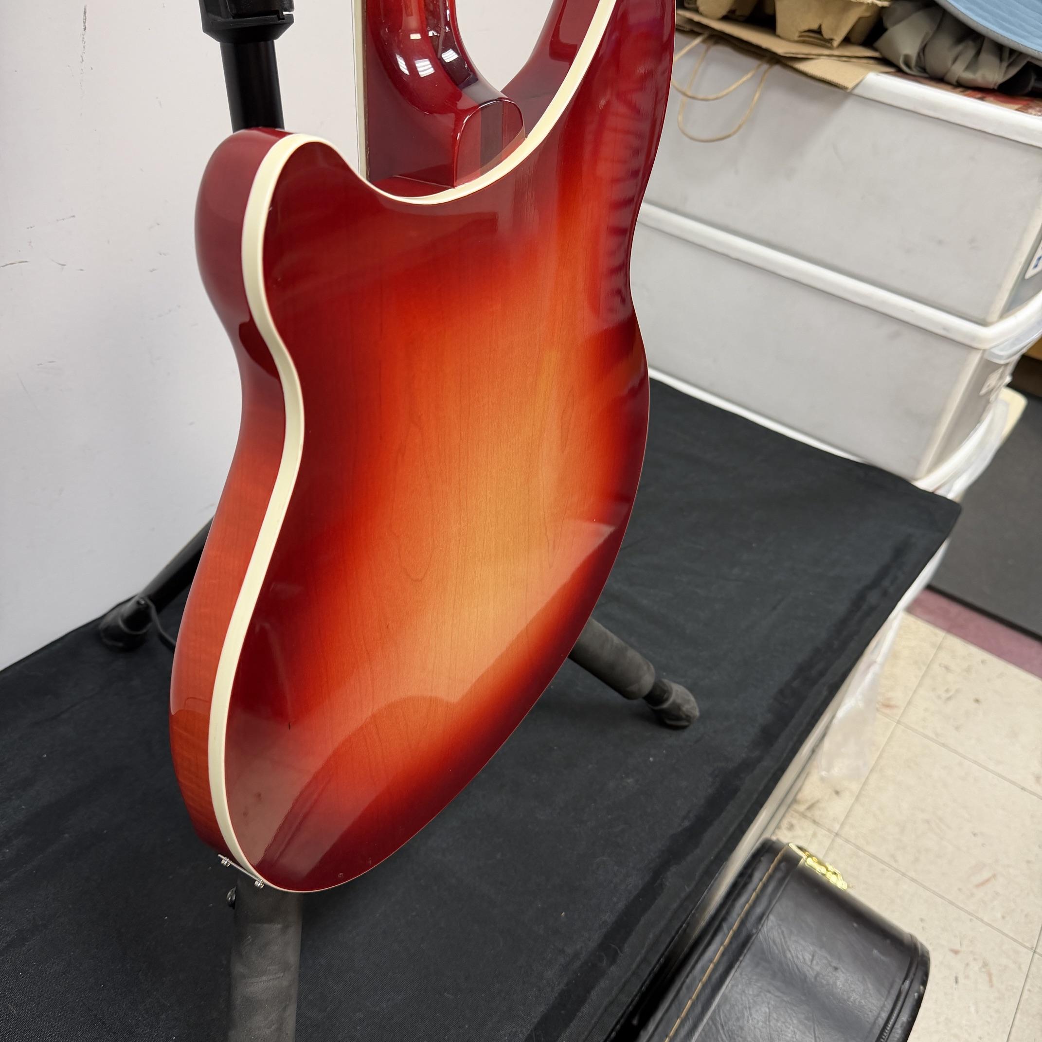 Used Rickenbacker 330/12 12-String Electric Semi-Hollow Body Electric Guitar Fireglo with Original Case 2007 USA - Image 23