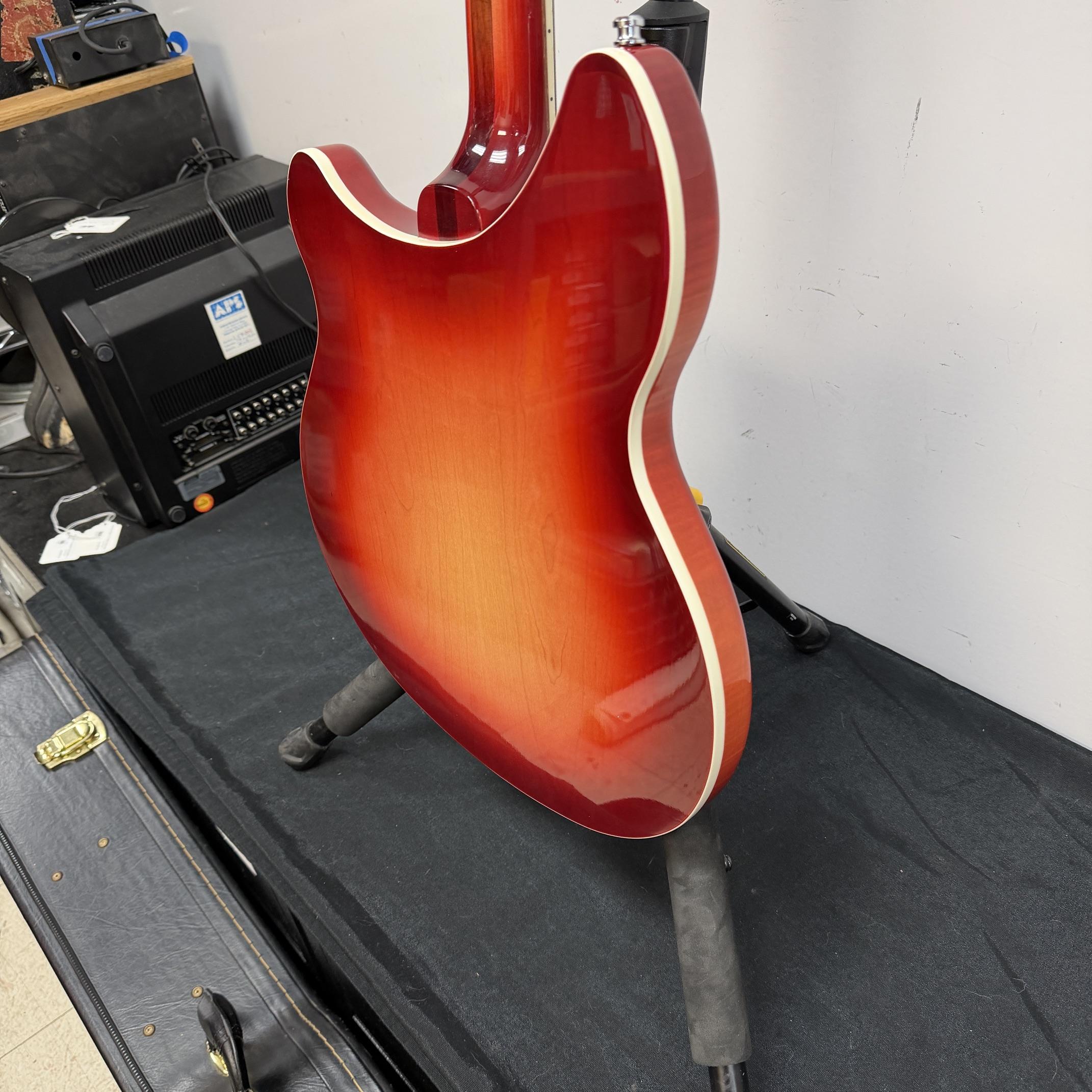 Used Rickenbacker 330/12 12-String Electric Semi-Hollow Body Electric Guitar Fireglo with Original Case 2007 USA - Image 24