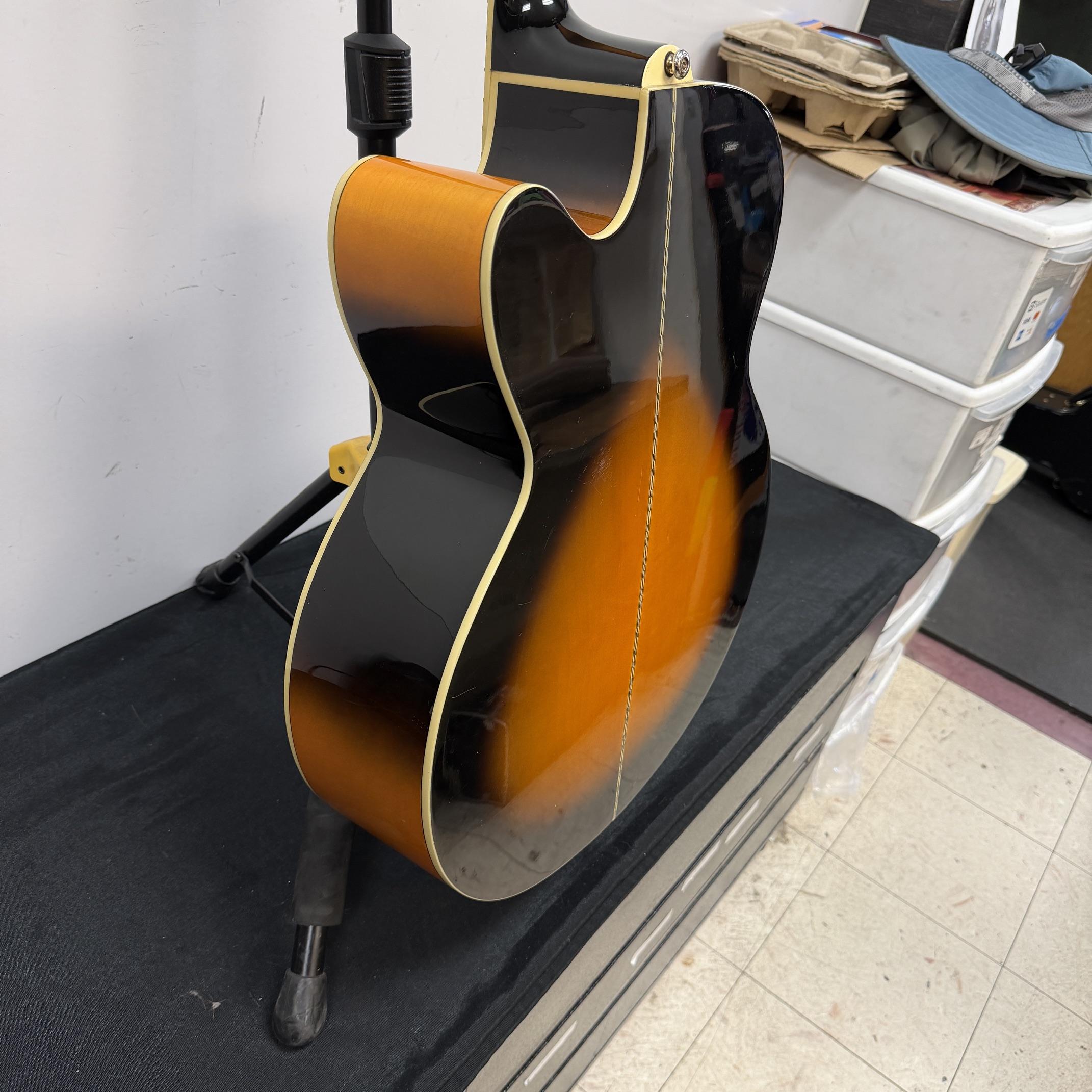 Used Epiphone EJ-200CE VS Super Jumbo Acoustic Electric Guitar Vintage Sunburst with Case 2011 - Image 28