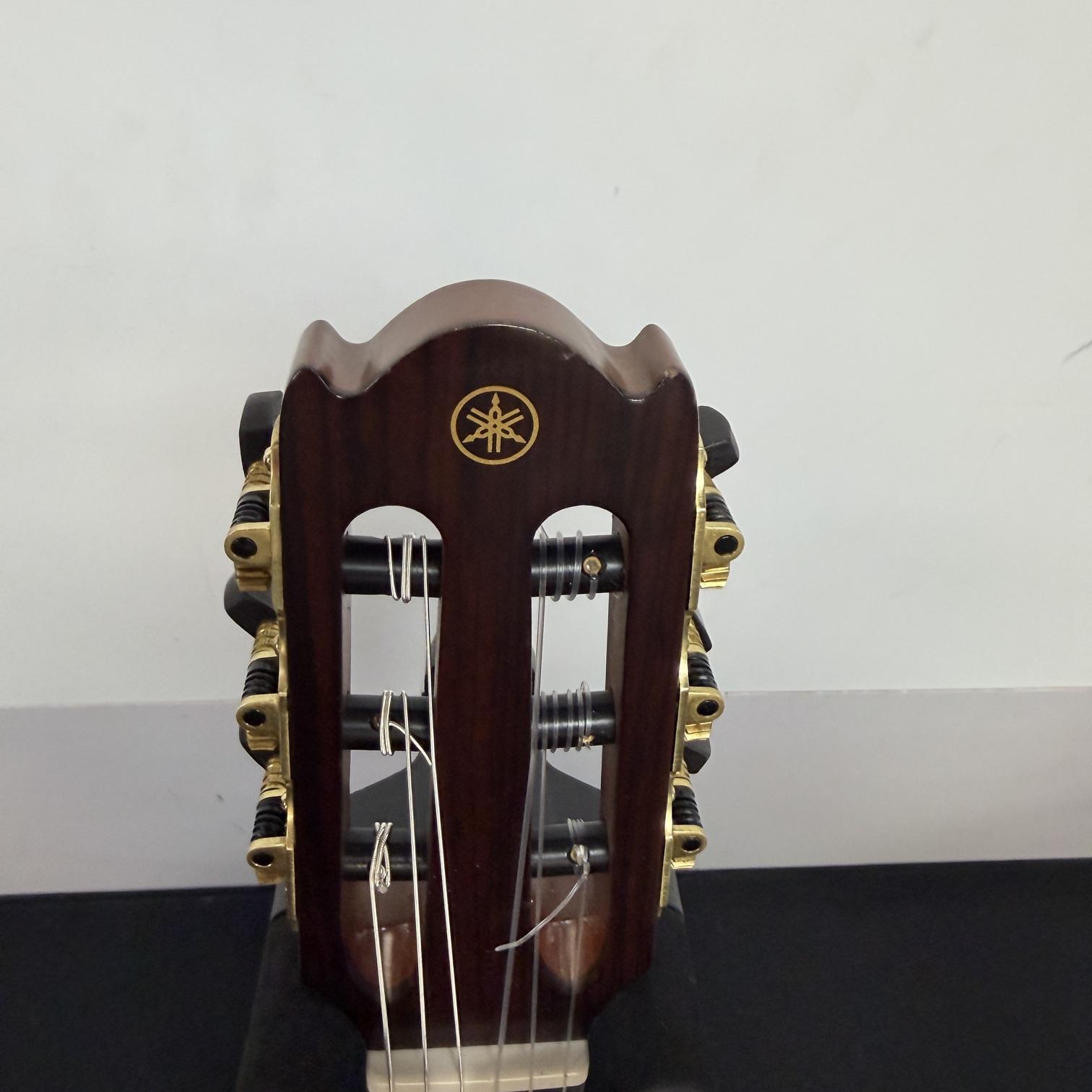 Used Yamaha NTX700 Solid Spruce Top Classical Acoustic-Electric Classical Guitar Natural - Image 2