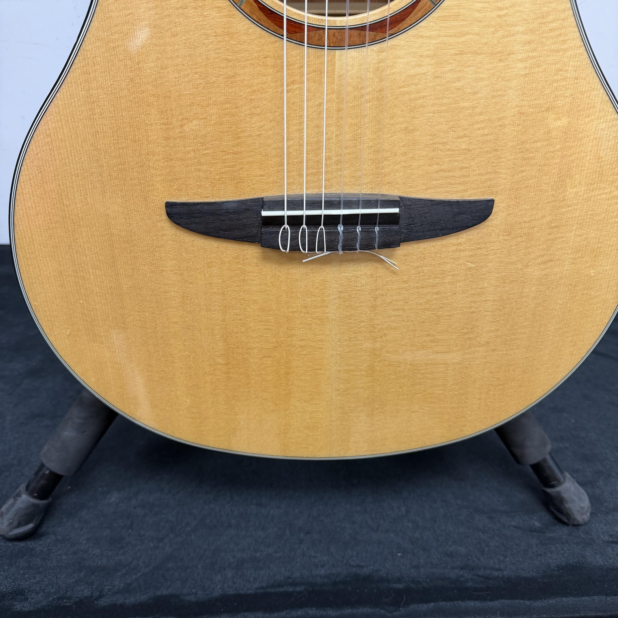 Used Yamaha NTX700 Solid Spruce Top Classical Acoustic-Electric Classical Guitar Natural - Image 11