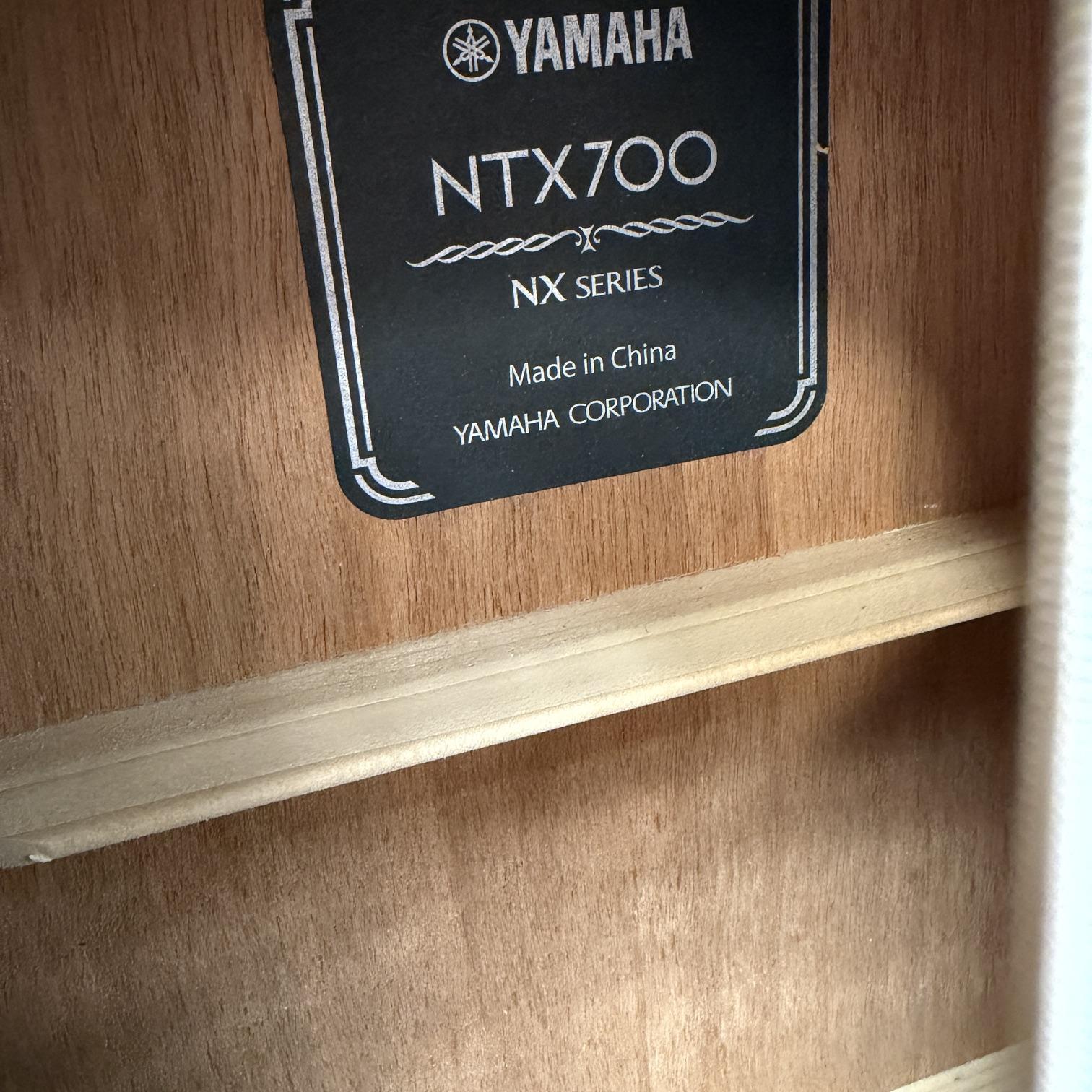 Used Yamaha NTX700 Solid Spruce Top Classical Acoustic-Electric Classical Guitar Natural - Image 14
