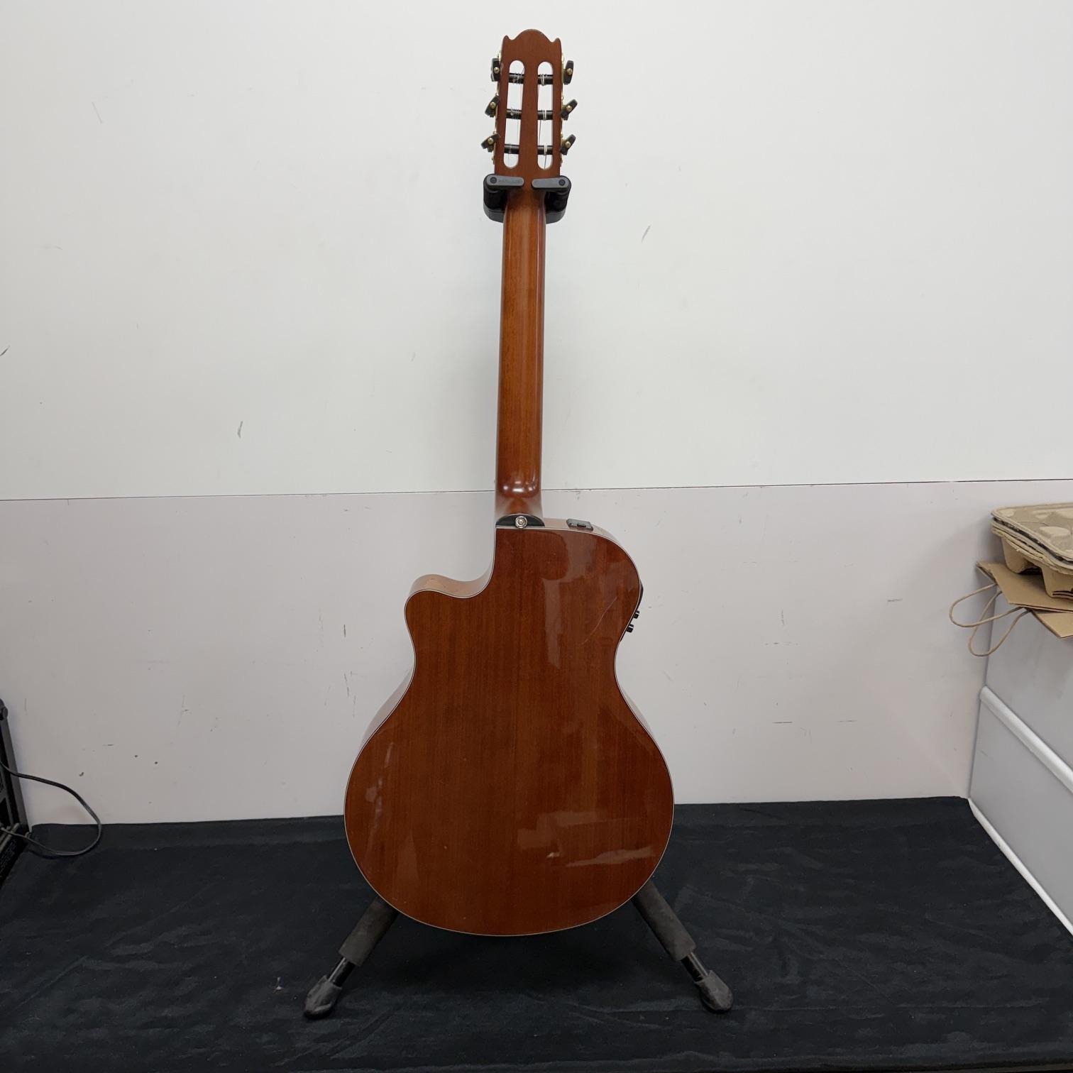 Used Yamaha NTX700 Solid Spruce Top Classical Acoustic-Electric Classical Guitar Natural - Image 16