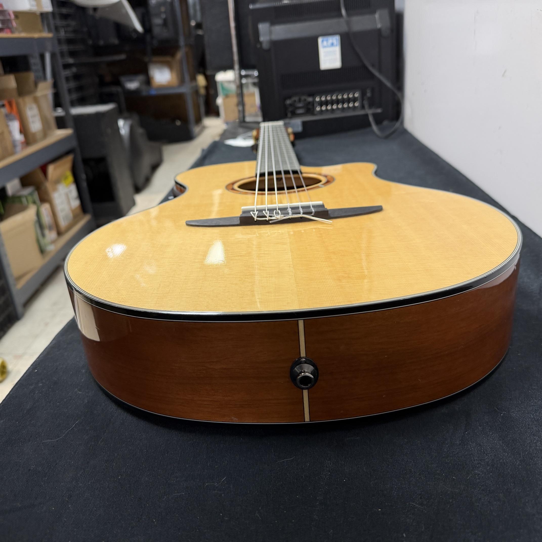 Used Yamaha NTX700 Solid Spruce Top Classical Acoustic-Electric Classical Guitar Natural - Image 28