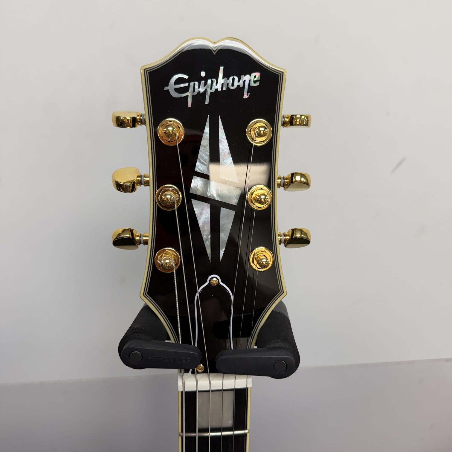 Used Epiphone ES-355 Semi-Hollowbody Electric Guitar Ebony with Original Hardshell Case 2025 - Image 5