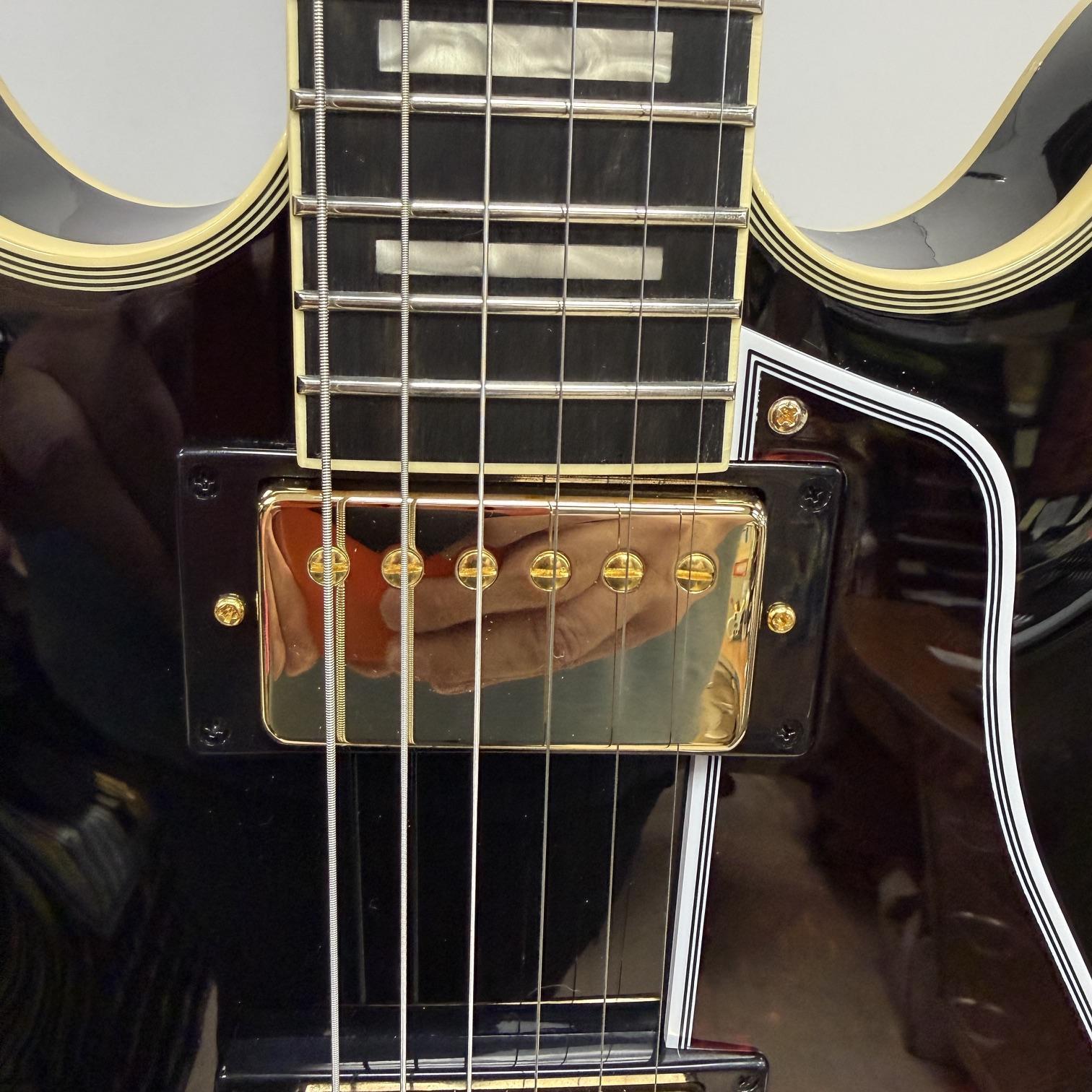 Used Epiphone ES-355 Semi-Hollowbody Electric Guitar Ebony with Original Hardshell Case 2025 - Image 10