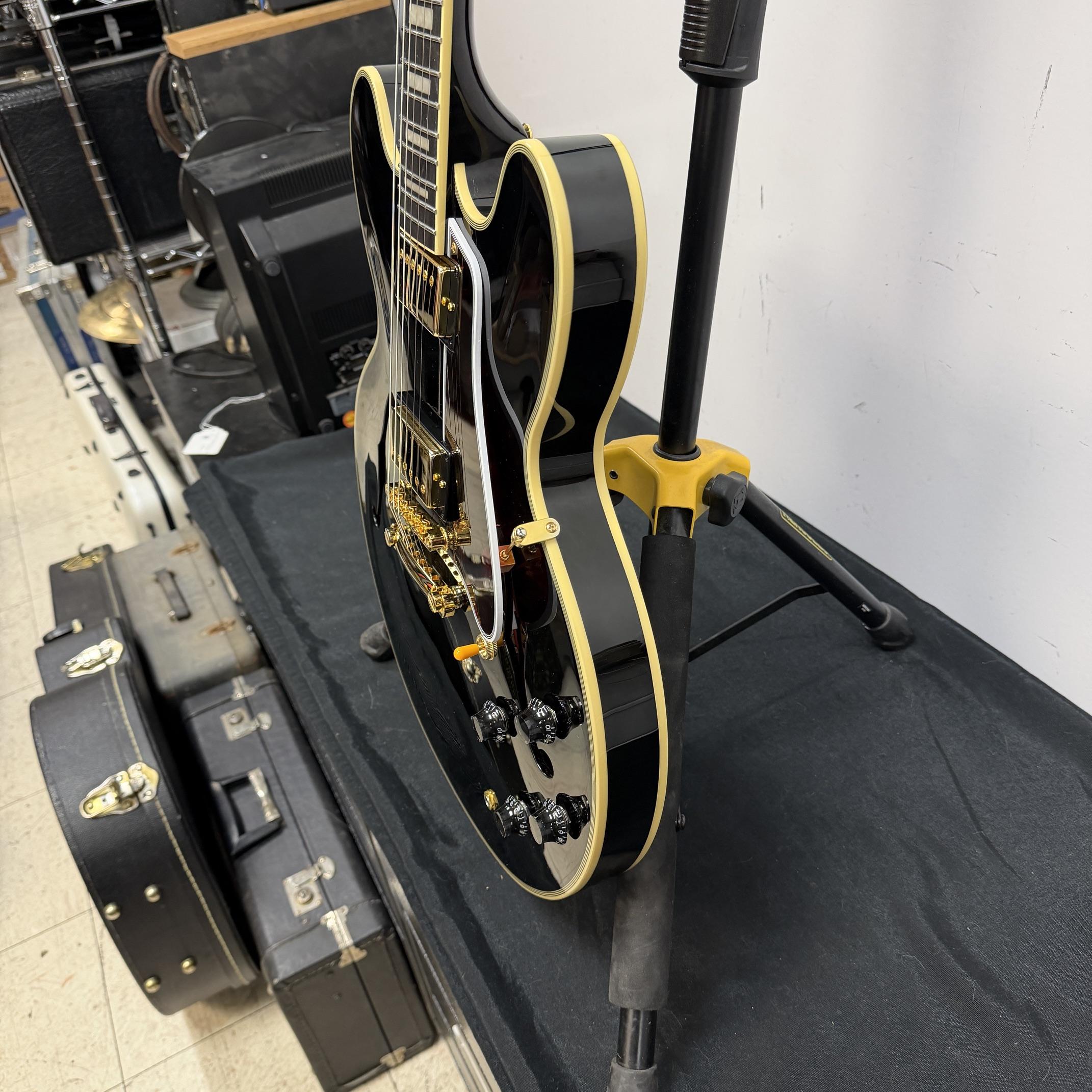 Used Epiphone ES-355 Semi-Hollowbody Electric Guitar Ebony with Original Hardshell Case 2025 - Image 15