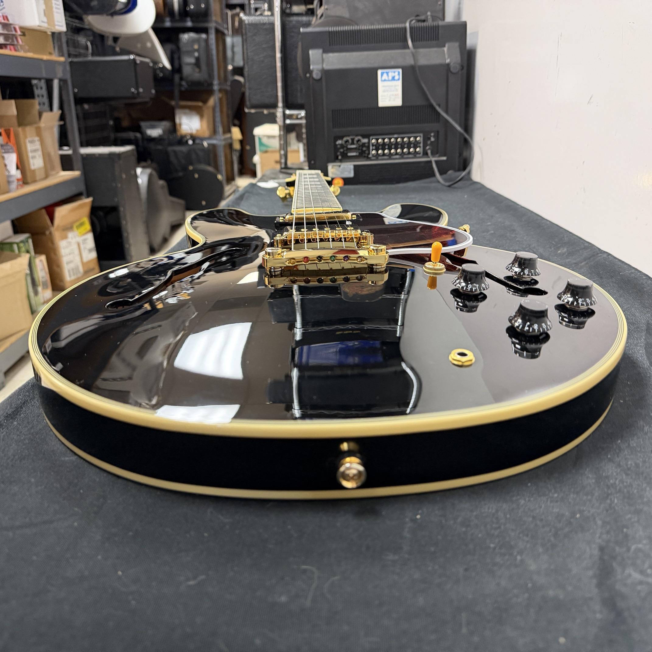Used Epiphone ES-355 Semi-Hollowbody Electric Guitar Ebony with Original Hardshell Case 2025 - Image 25