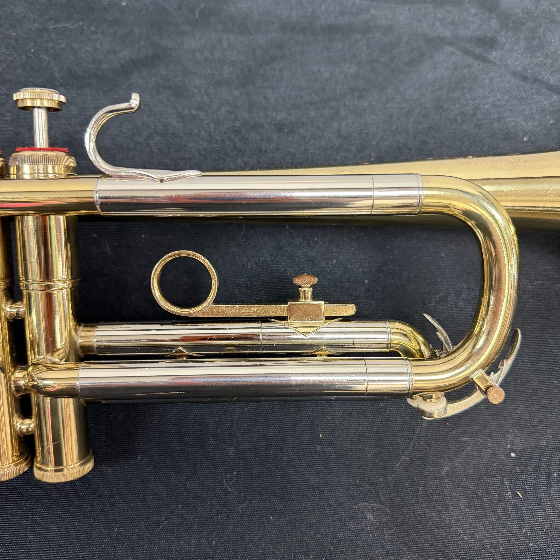 Vintage 1975 Reynolds Medalist Bb Trumpet with Original Case and Mouthpiece Just Serviced - Image 5