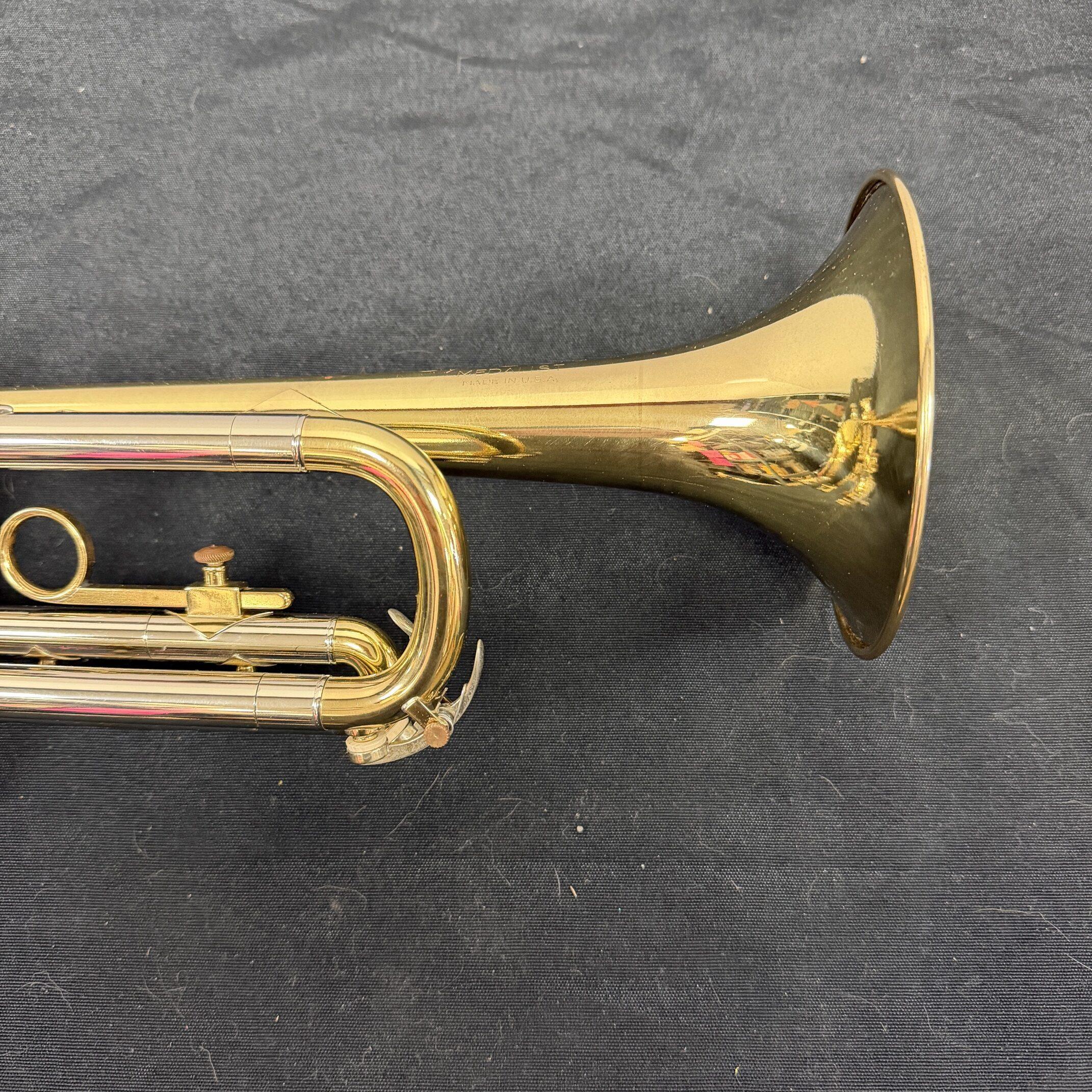 Vintage 1975 Reynolds Medalist Bb Trumpet with Original Case and Mouthpiece Just Serviced - Image 6