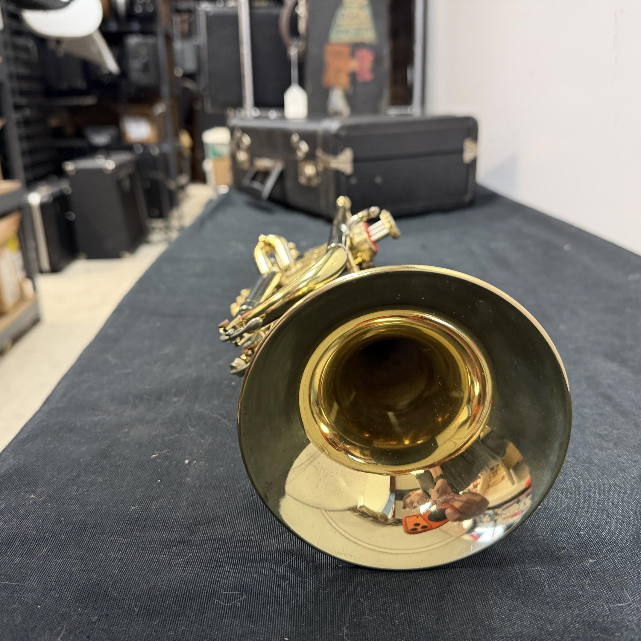 Vintage 1975 Reynolds Medalist Bb Trumpet with Original Case and Mouthpiece Just Serviced - Image 7