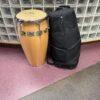 Used Gon Bops Tumbao Series 11" Conga Drum Natural with Gator Rolling Gig Bag